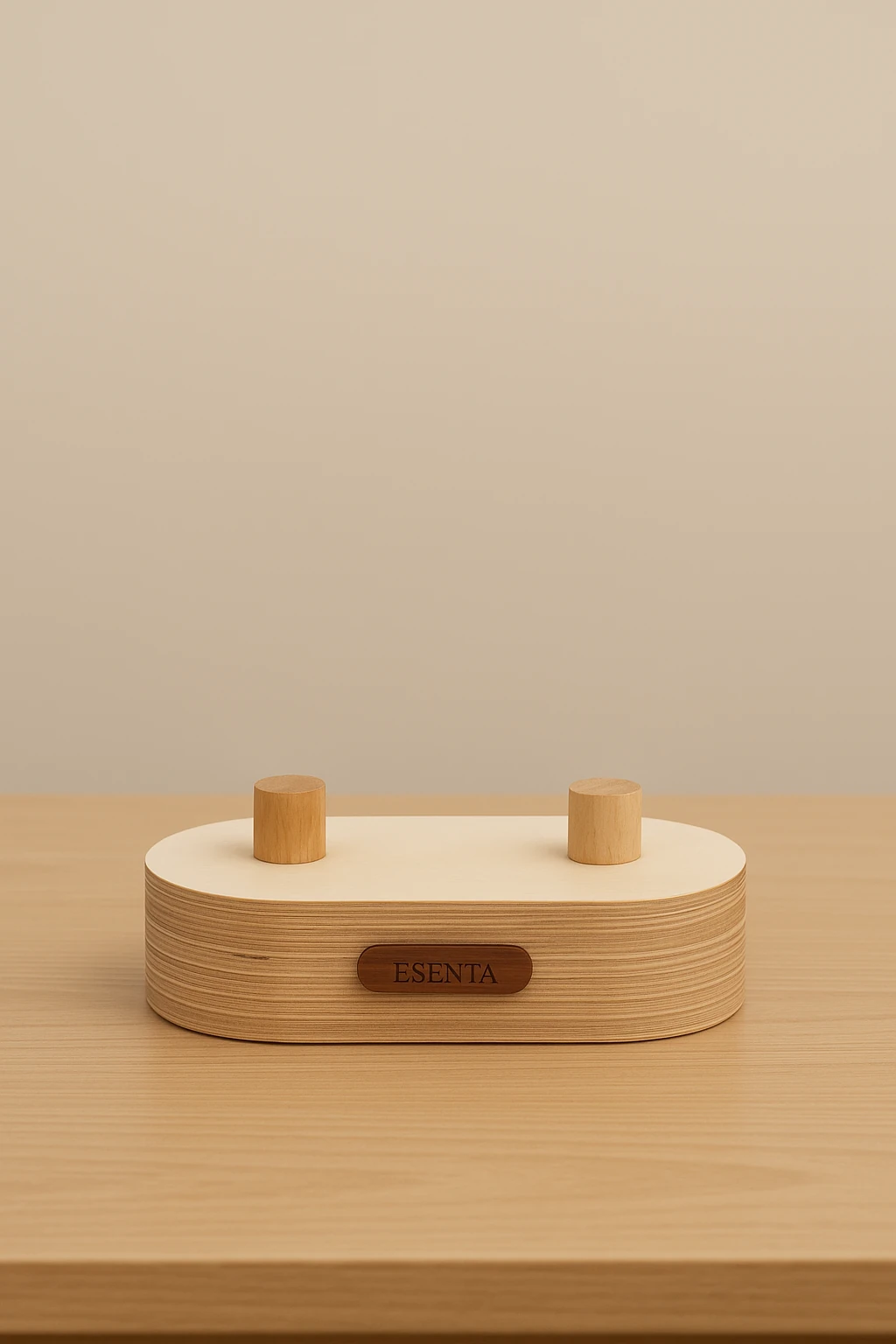 Ahşap Denge Tahtası Silindir Çiftli Aparat