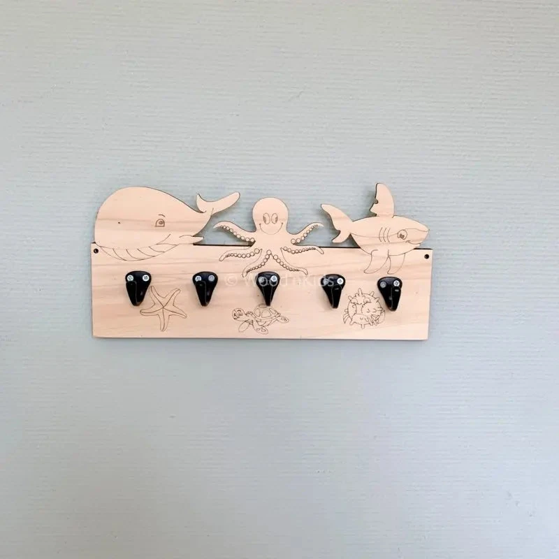 Okyanus Figürlü Askılık