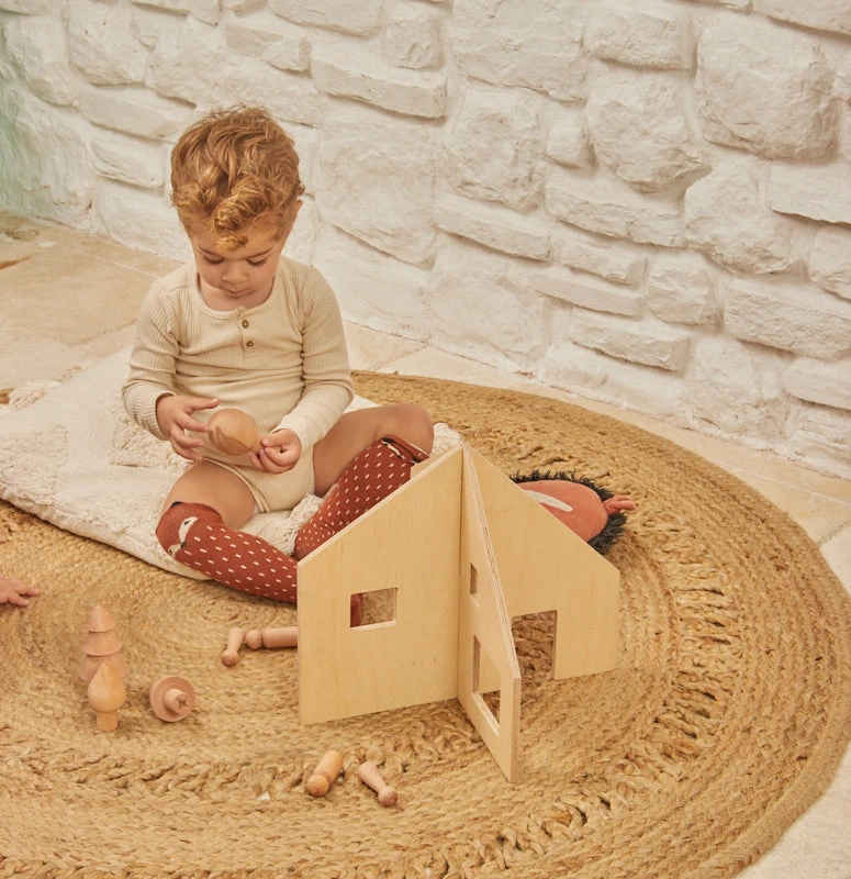 Ahşap Taşınabilir Demonte Oyun Evi