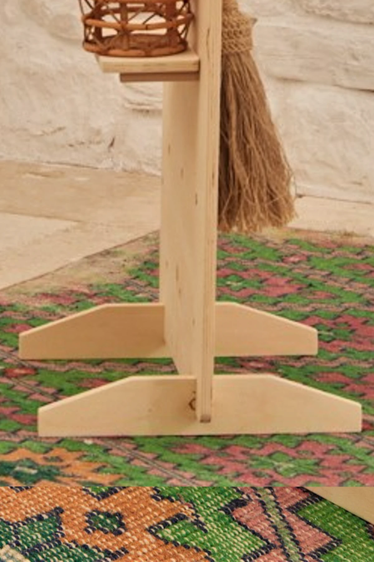 Paravan & Panolar İçin Ahşap Ayak