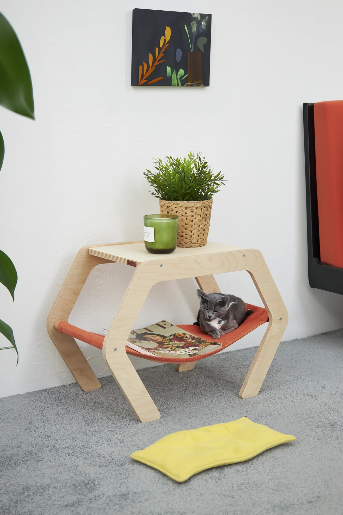 Demonte Ahşap Orta Sehpa & Komodin