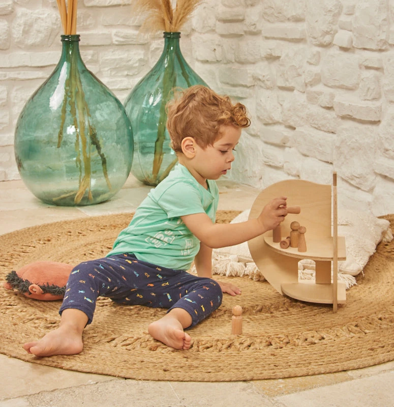 Ahşap Elma & Armut Demonte Oyun Ev seti