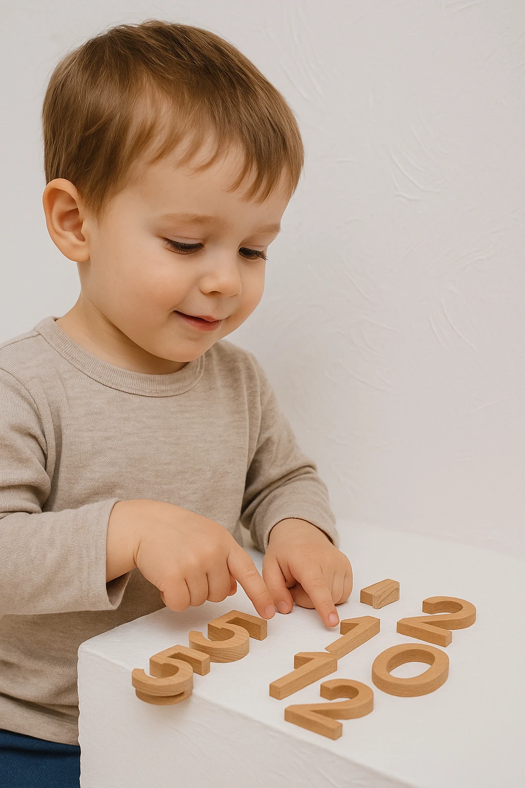 Ahşap Büyük Rakamlar