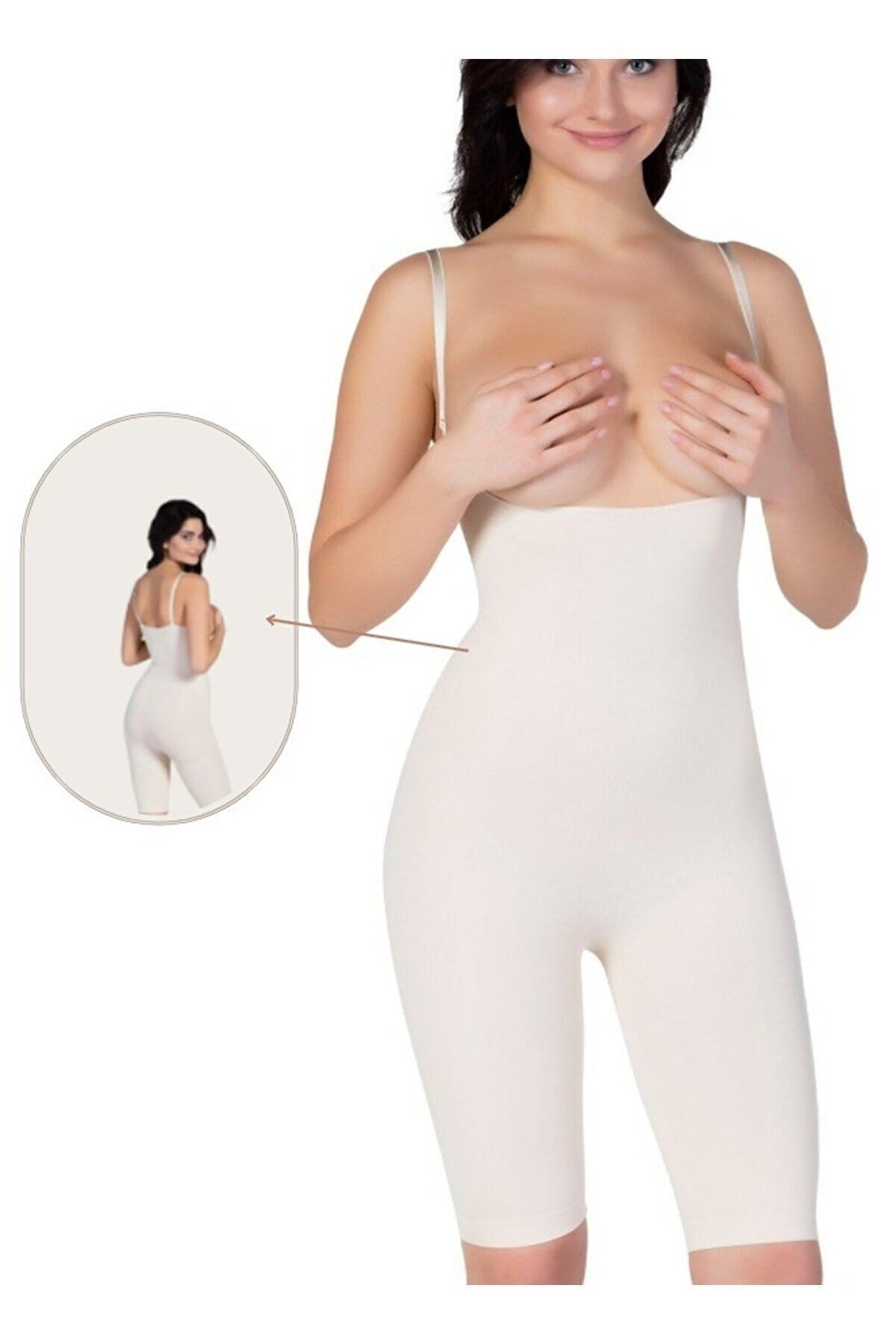 Kadın Slim Korse Basen Göbek Inceltici Body Korse Toparlayıcı Vücut Korse Gögüs Altı Tam Boy Korse