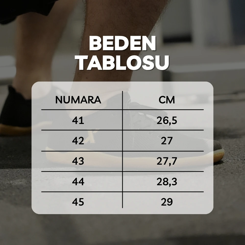 Barefoot Spor Ayakkabı