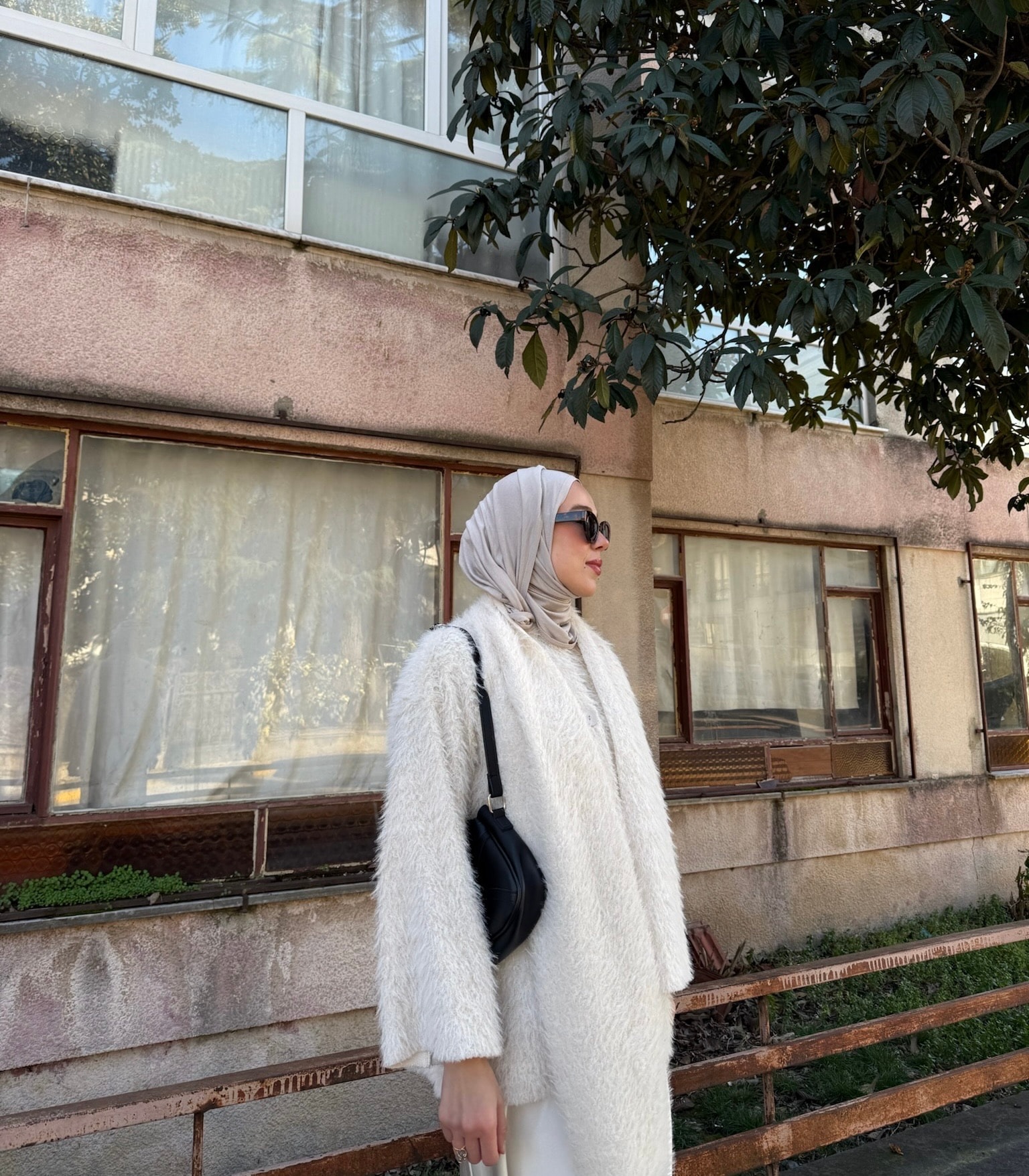 Puf Atkılı Ceket Bej 