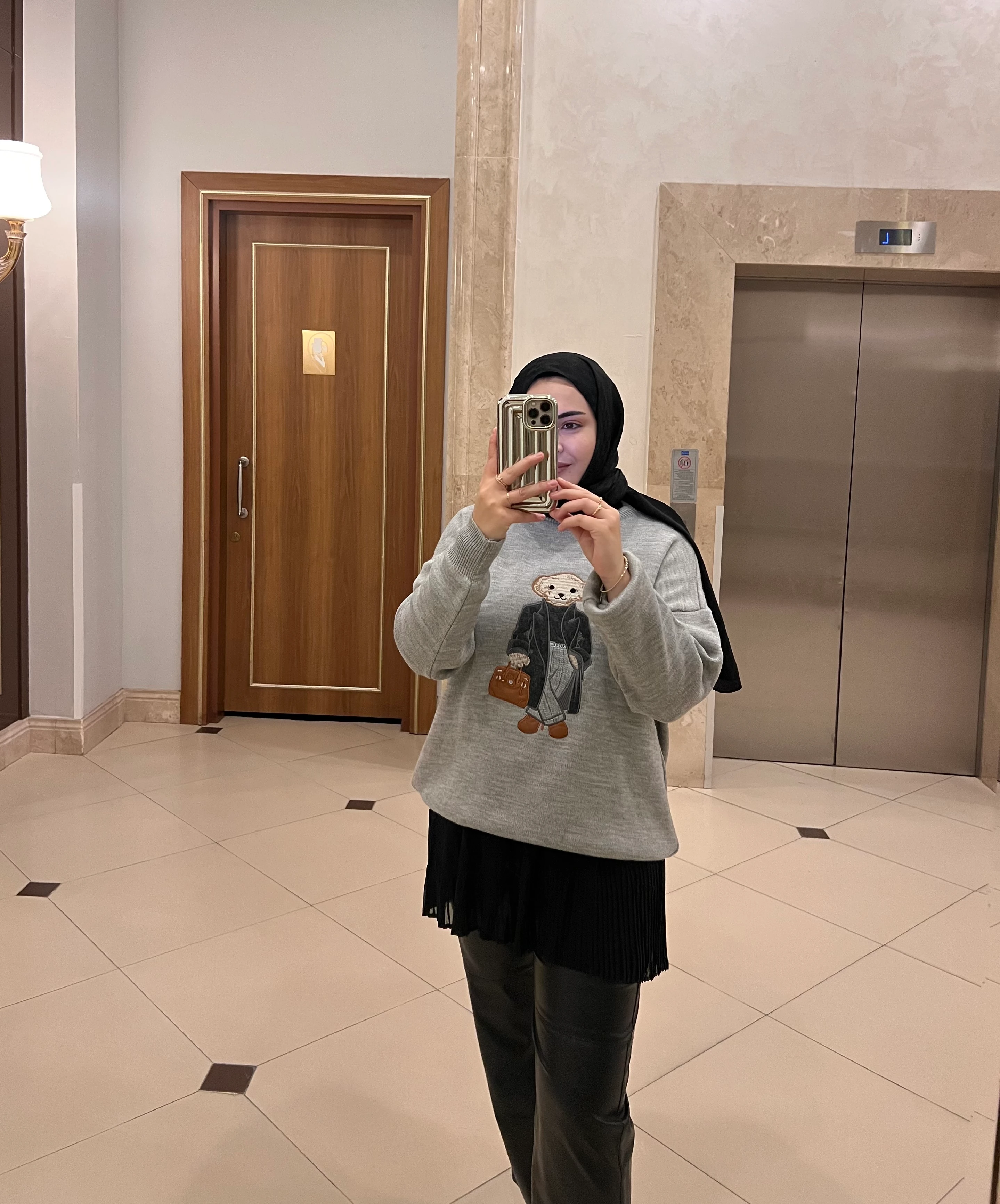 Mina Teddy Kazak Antrasit