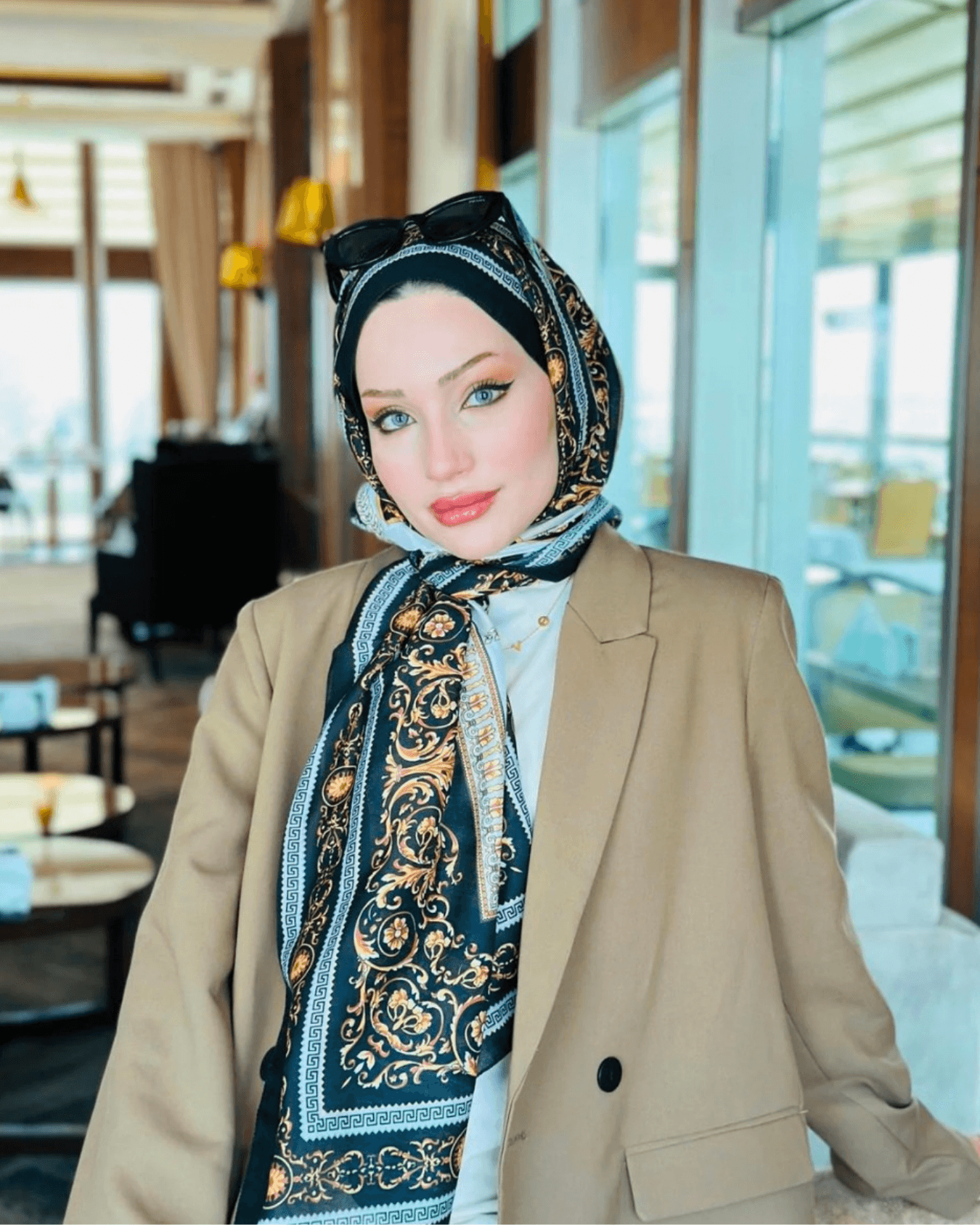 Vrsace Tasarım İpek Siyah Şal