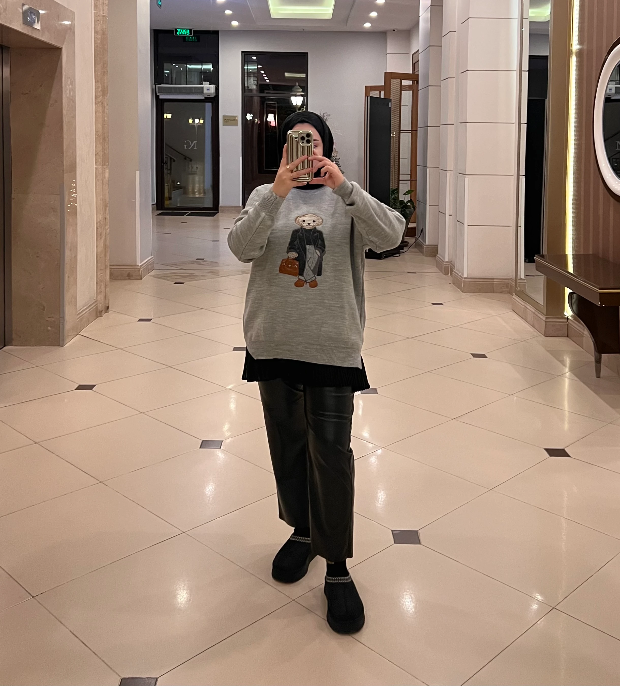 Mina Teddy Kazak Antrasit