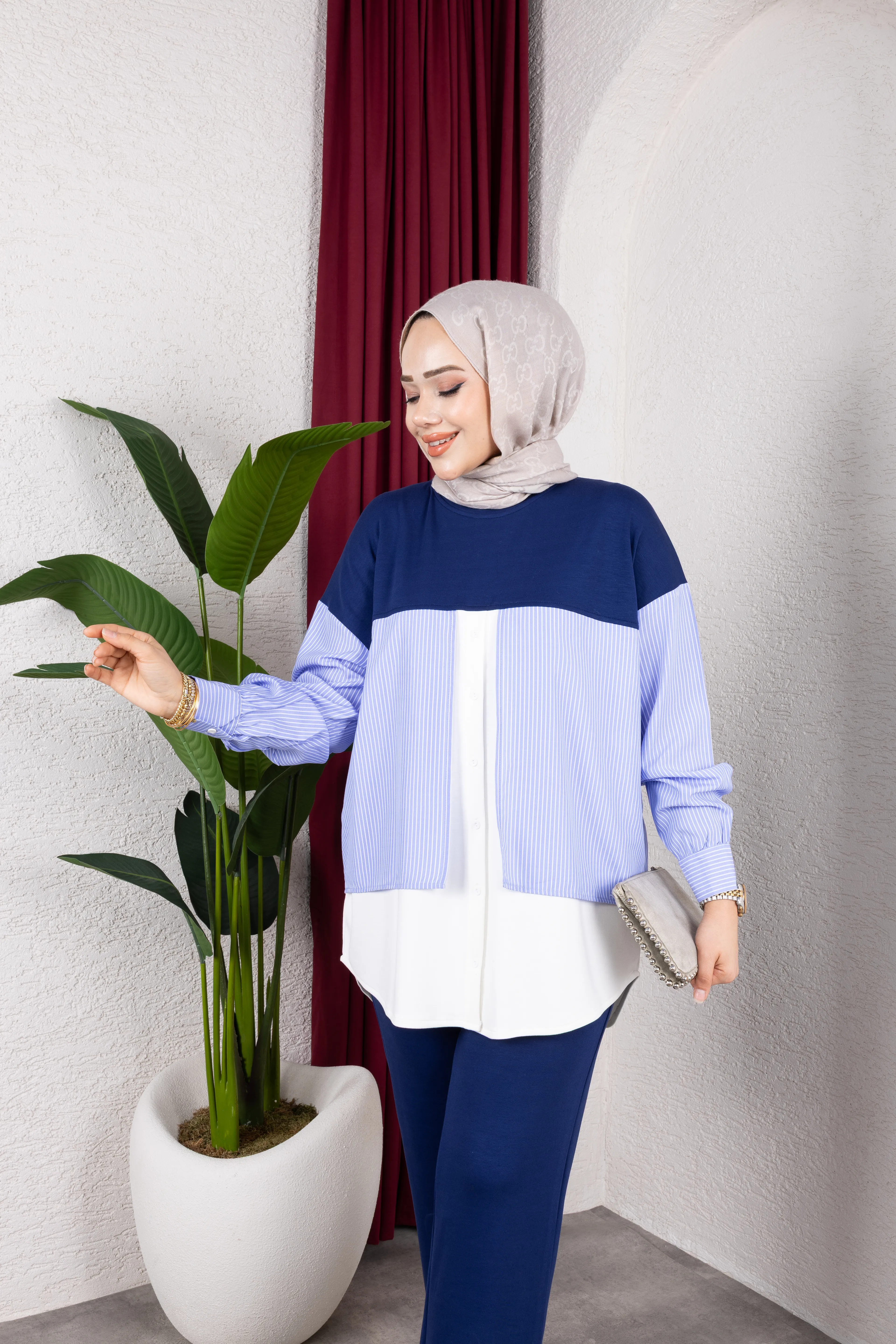 Gömlek Detaylı Premıum Takım 