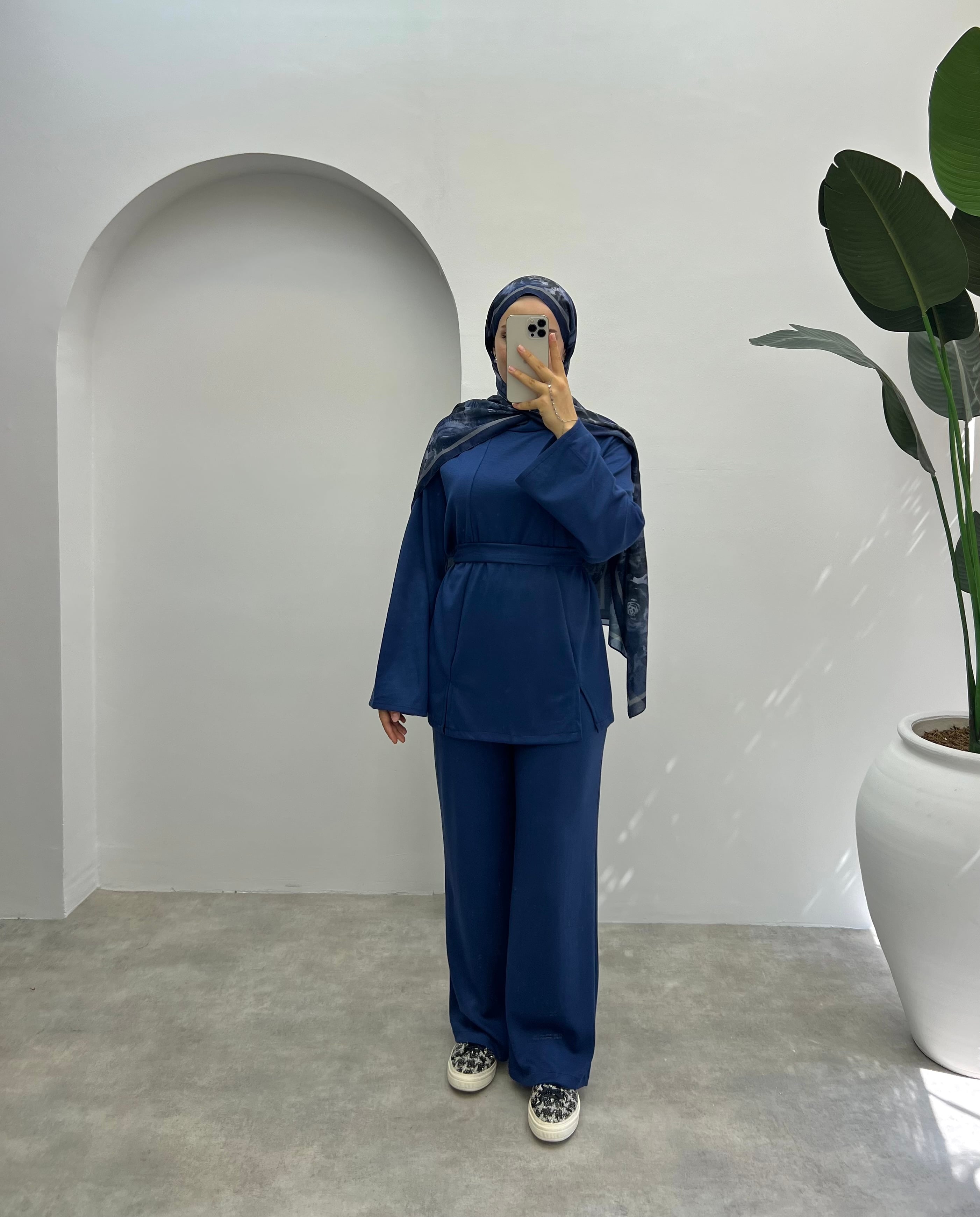 Bella Oysho Takım Lacivert 