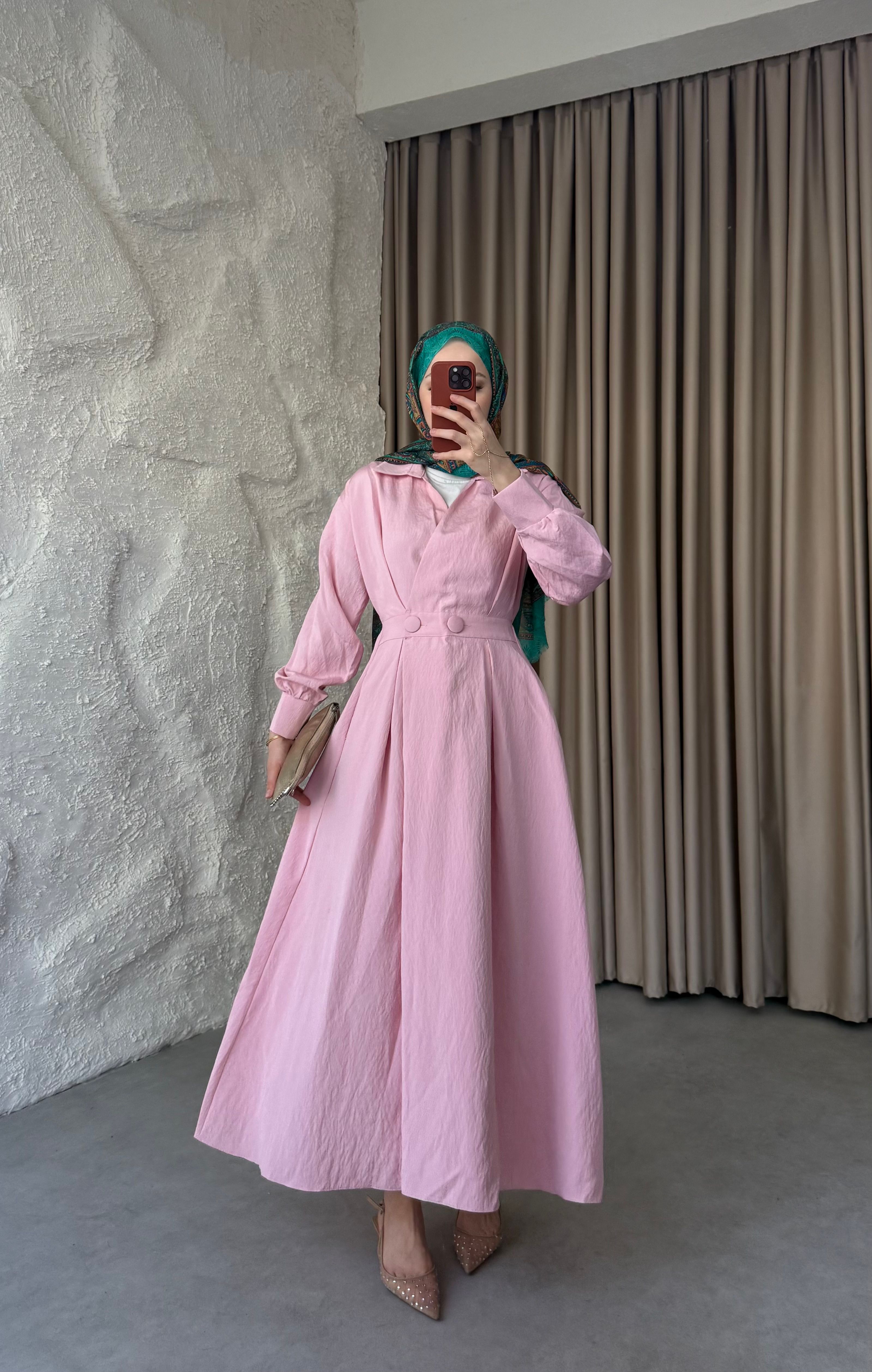 Stella Elbise - Pembe