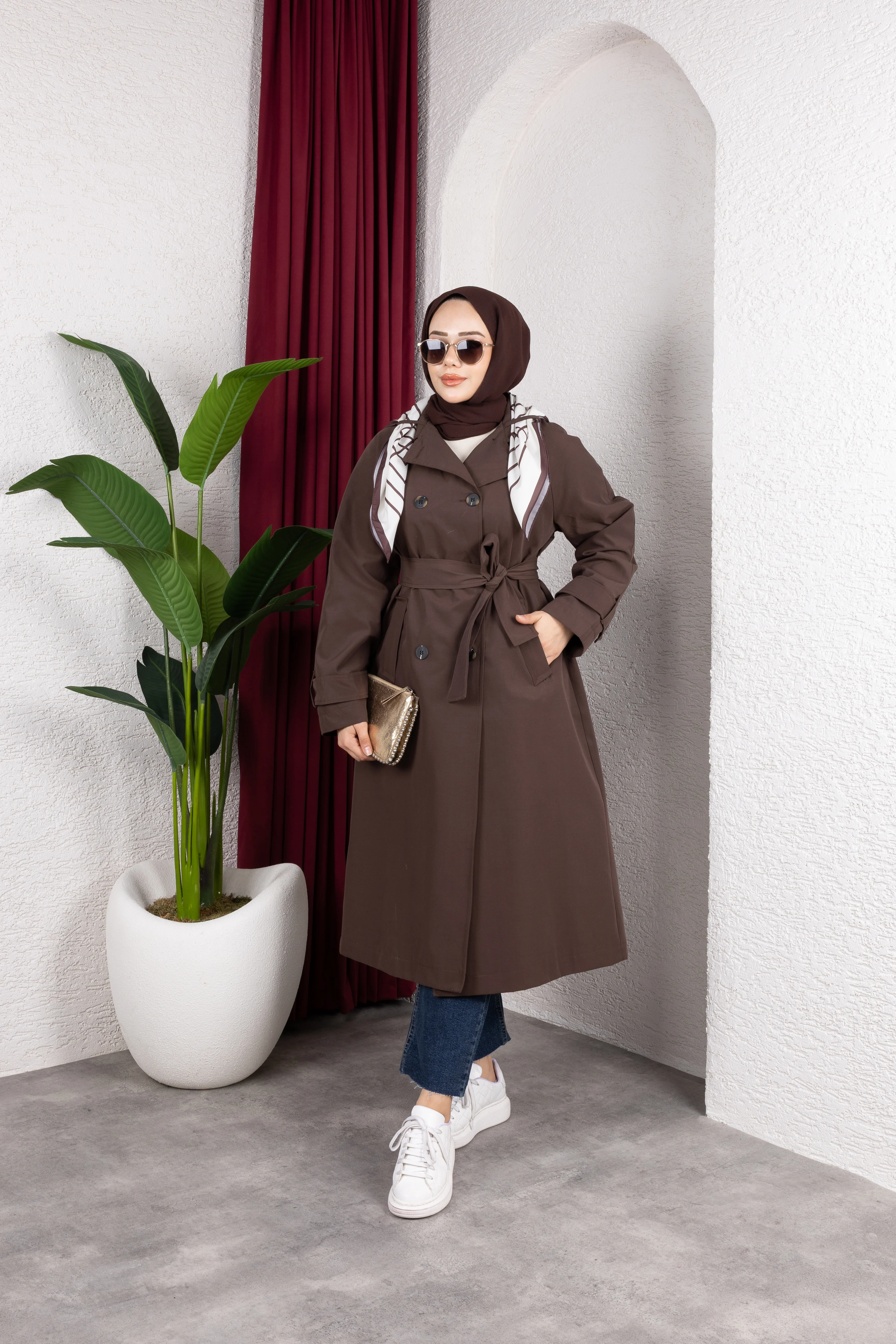 Brisa Trençkot Kahverengi 