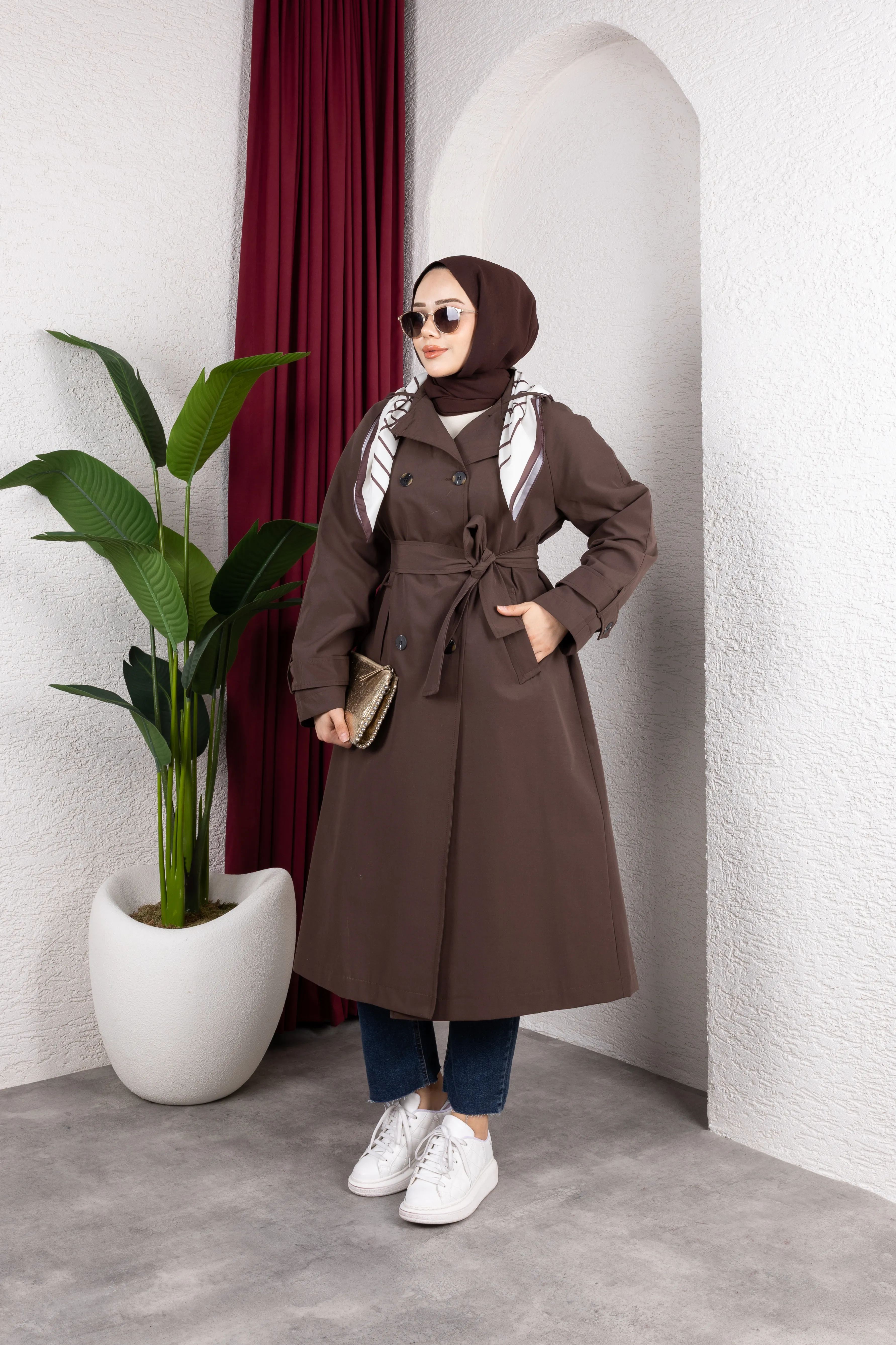 Brisa Trençkot Kahverengi 