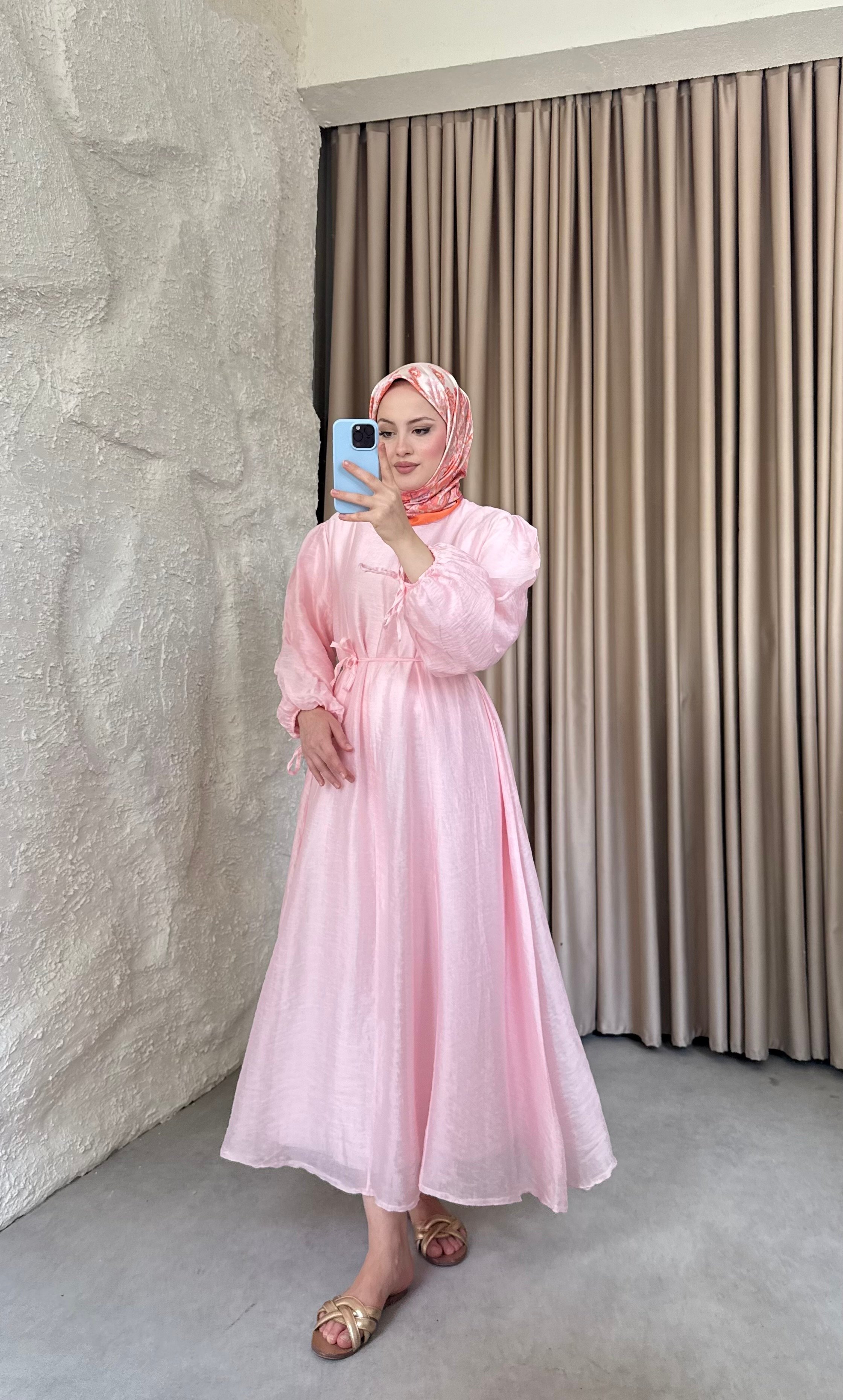 Paris Elbise Pembe