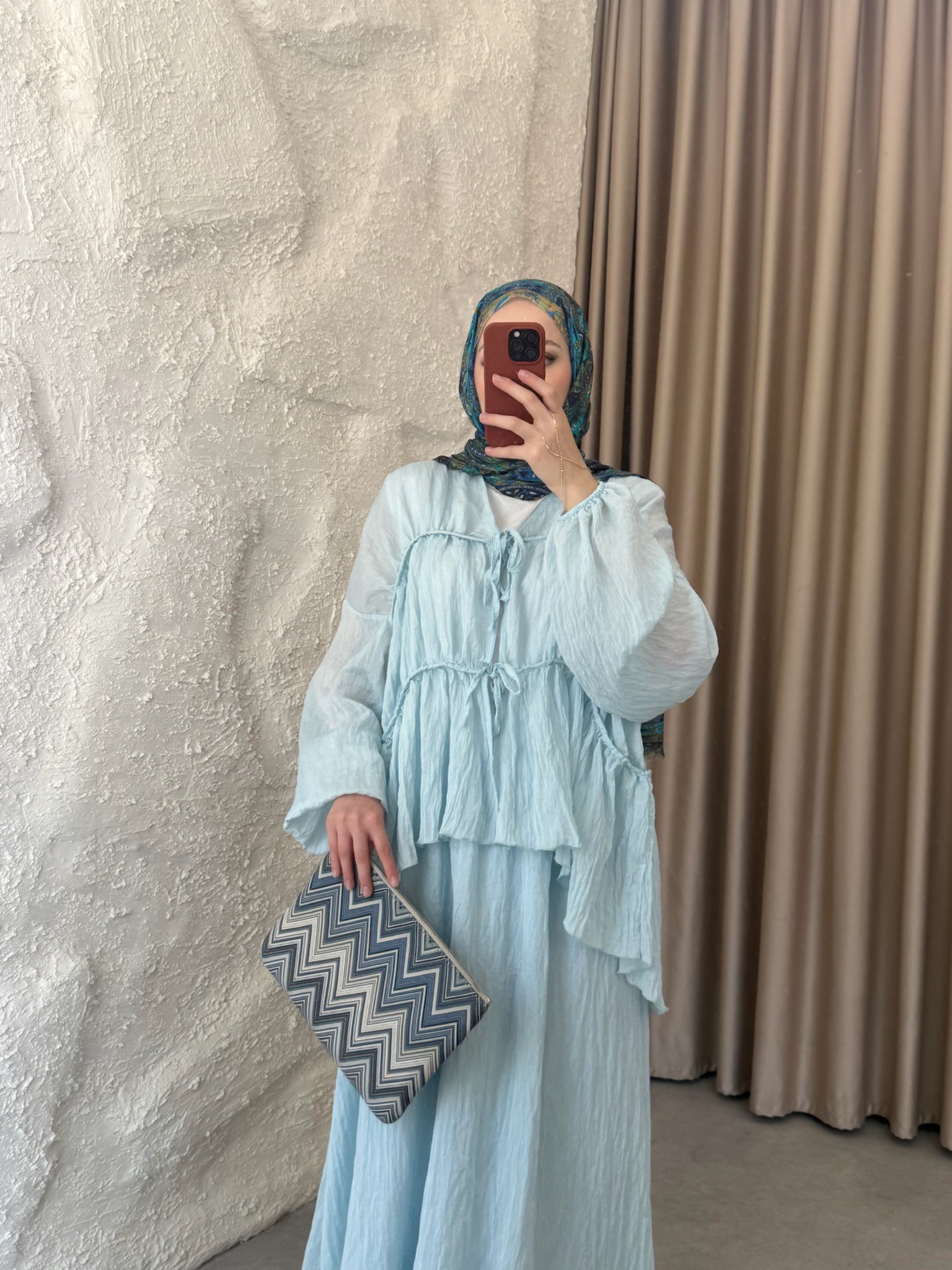 Pinterest Etekli Takım - Bebe Mavisi