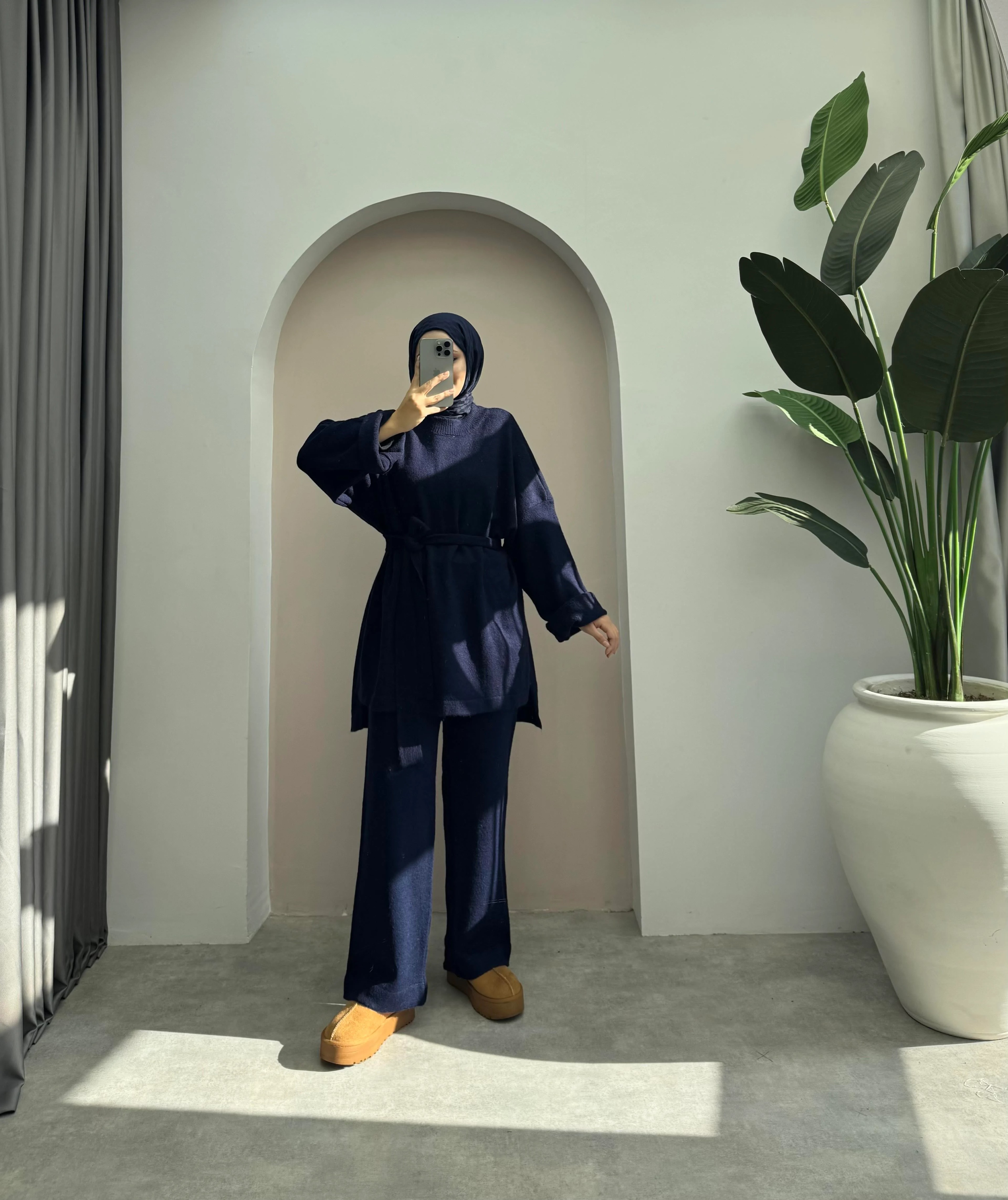 Triko Kemerli Palazzo Takım