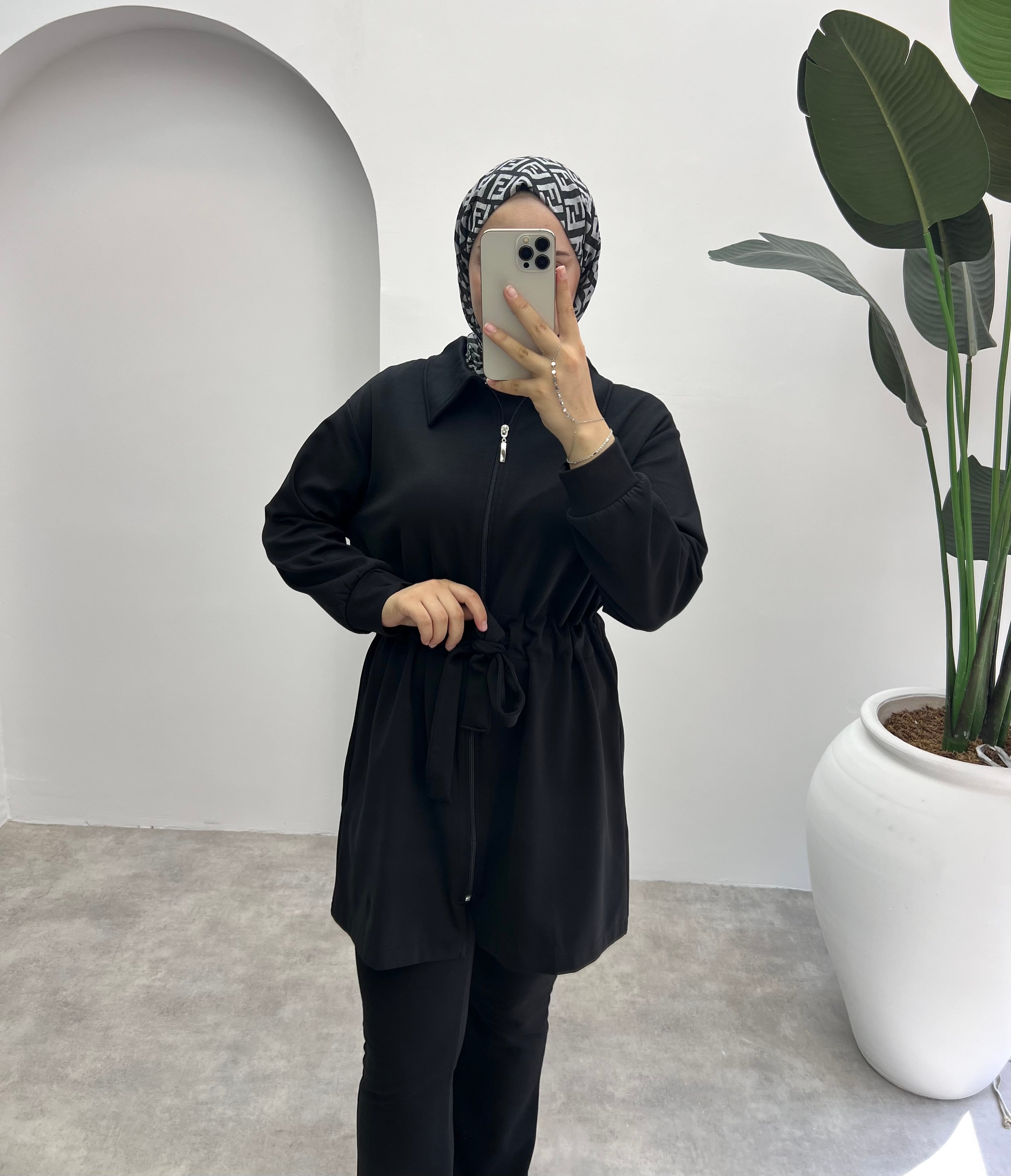 Bağlamalı Oysho Takım Siyah 
