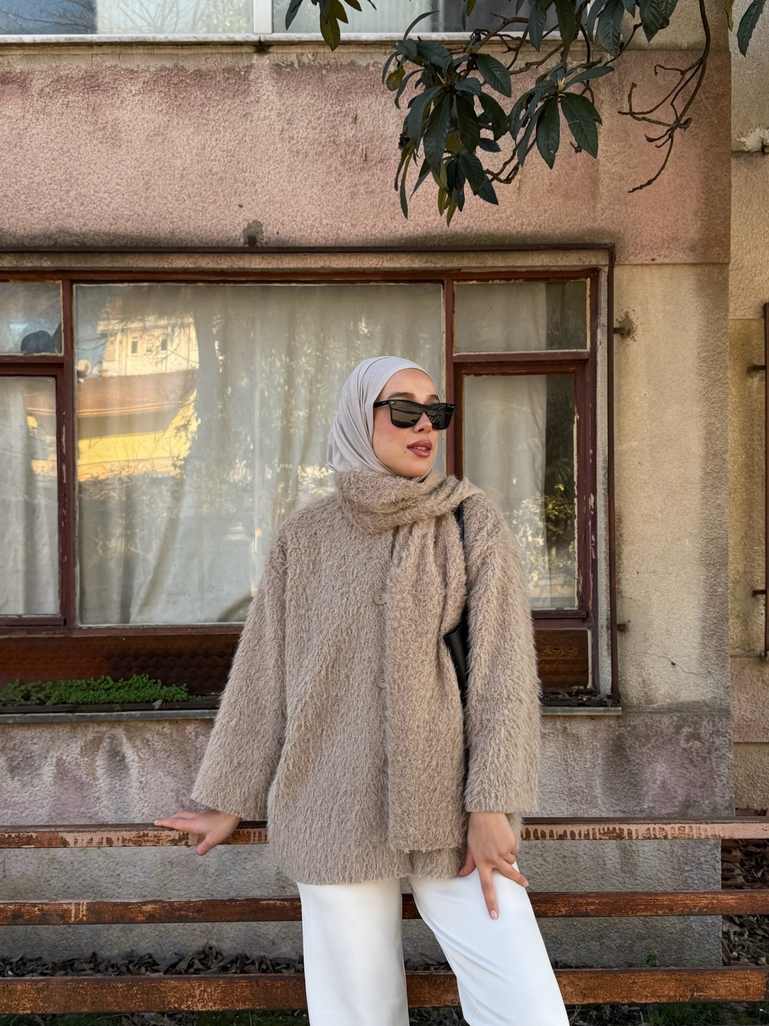 Puf Atkılı Ceket Karamel 