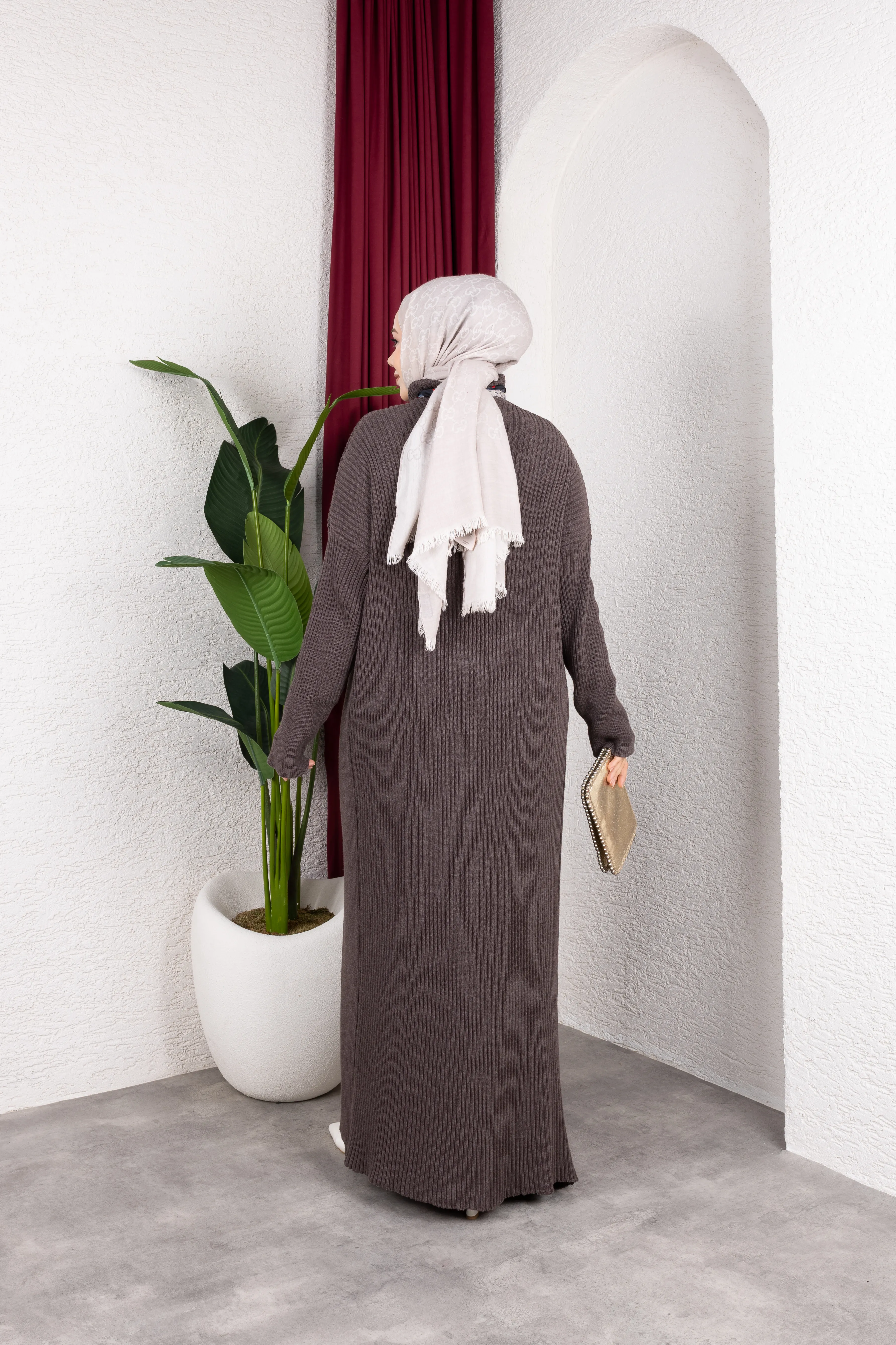 Jolie Triko Üçlü Takım Vizon