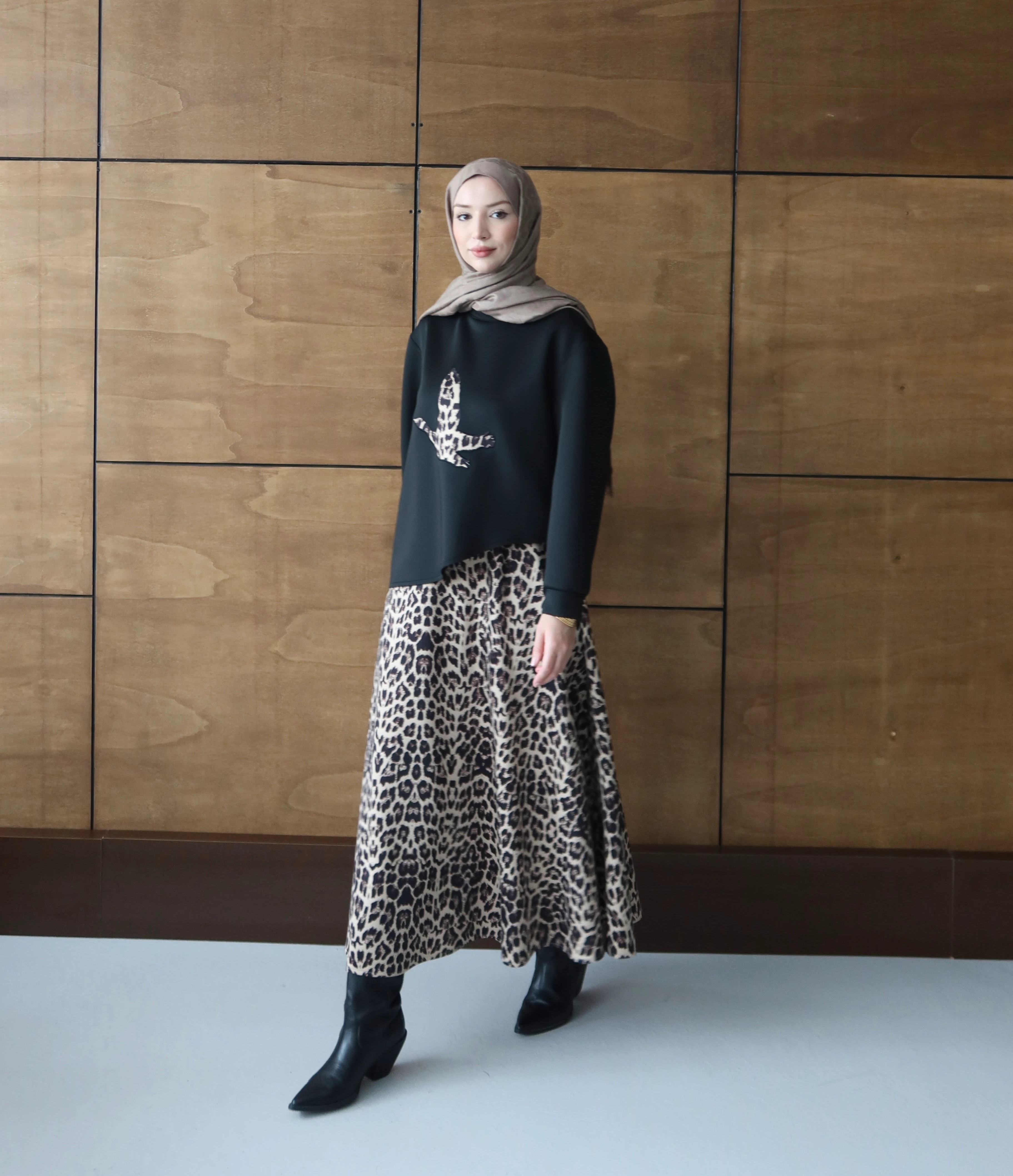 Emma Etekli Takım Siyah 