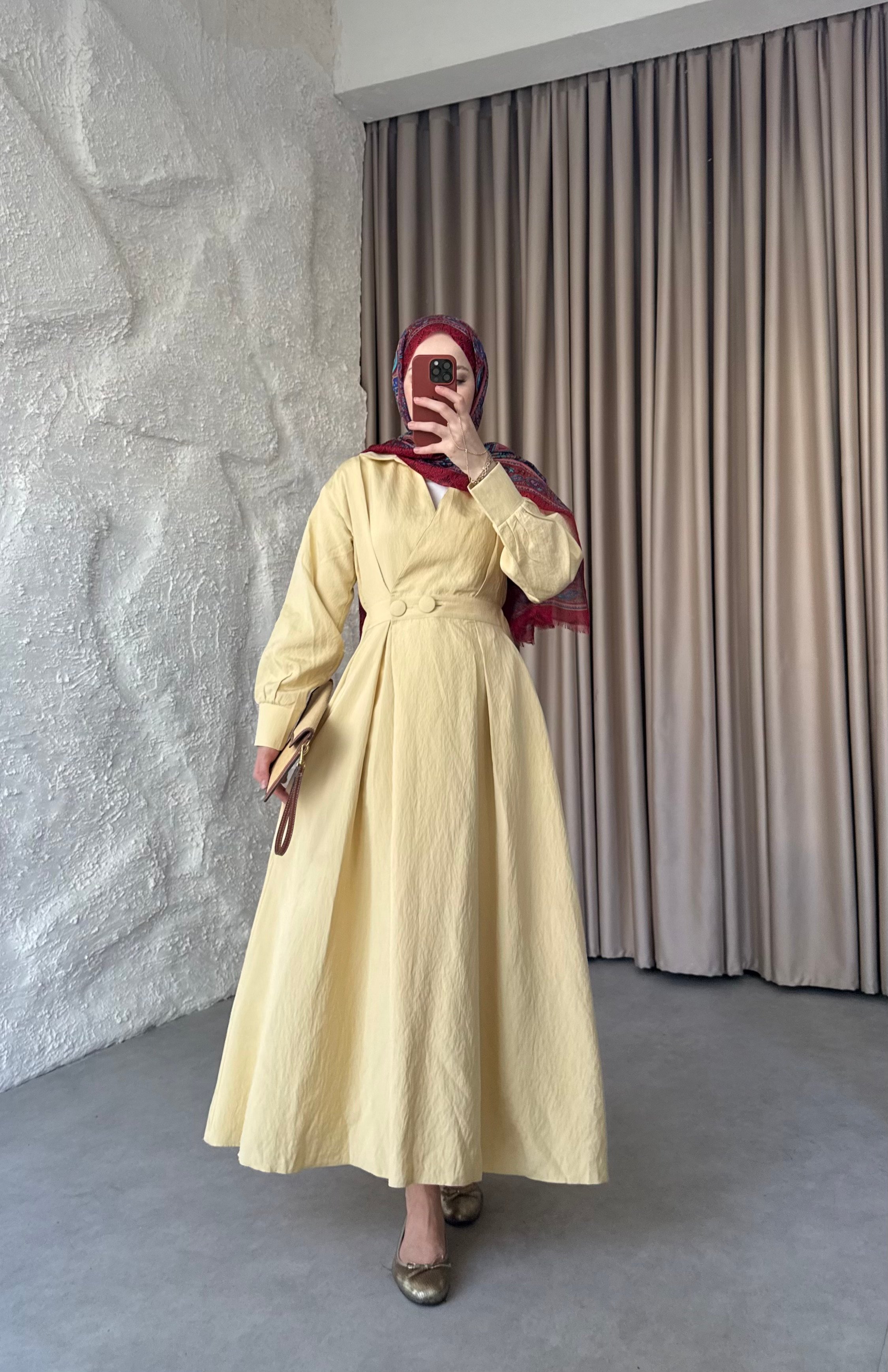 Stella Elbise - Sarı
