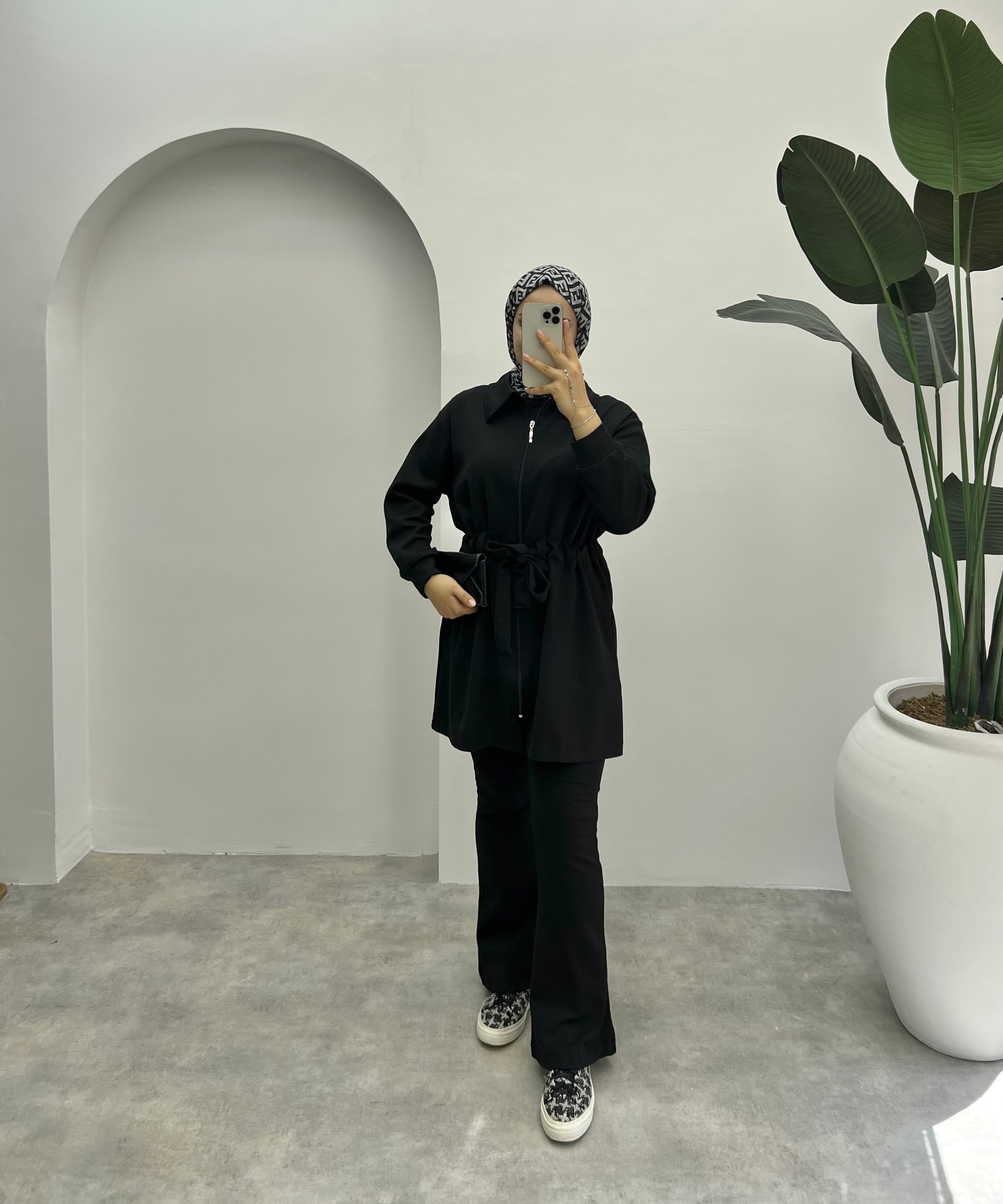 Bağlamalı Oysho Takım Siyah 