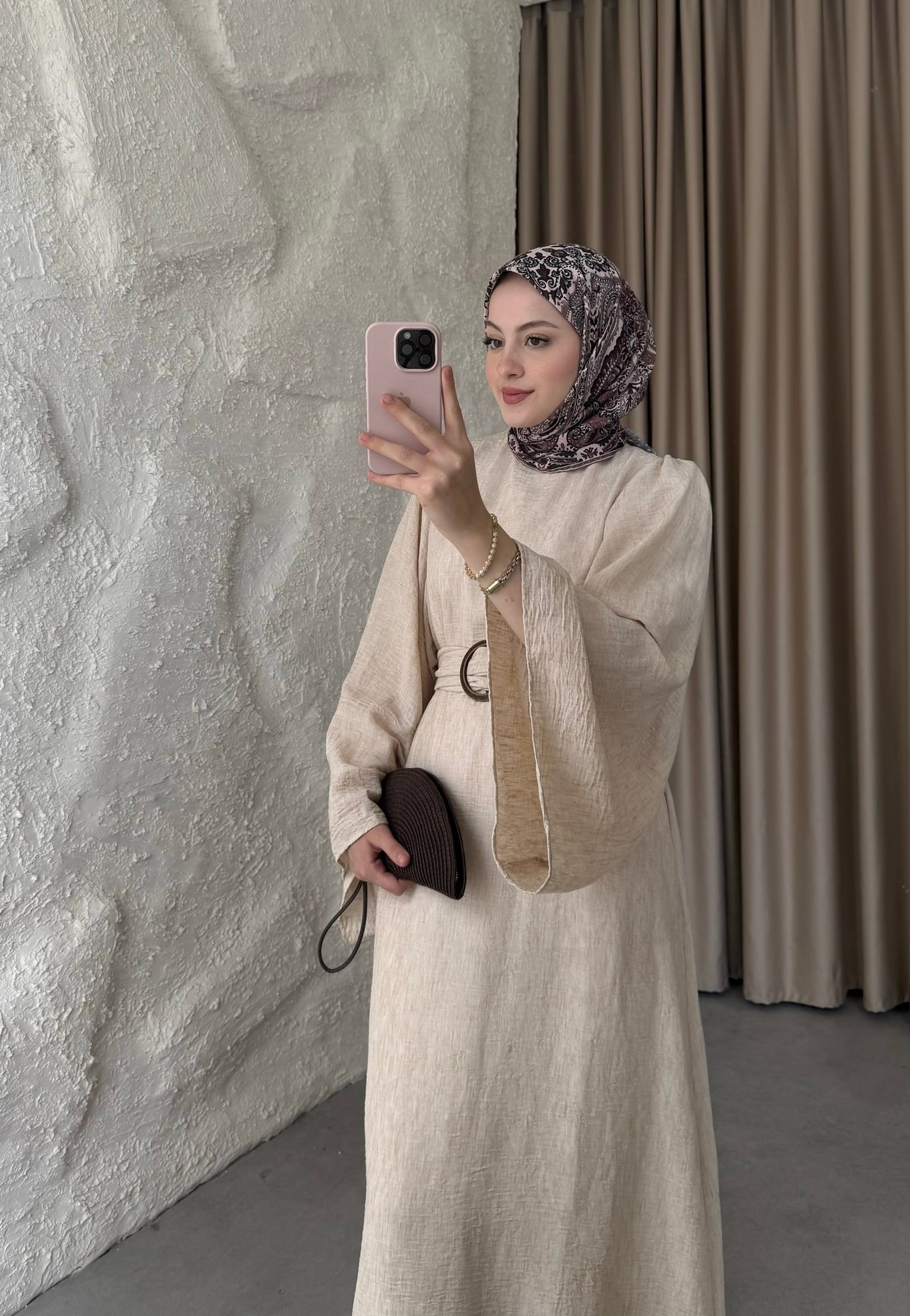 Kolları İspanyol Arabic Elbise