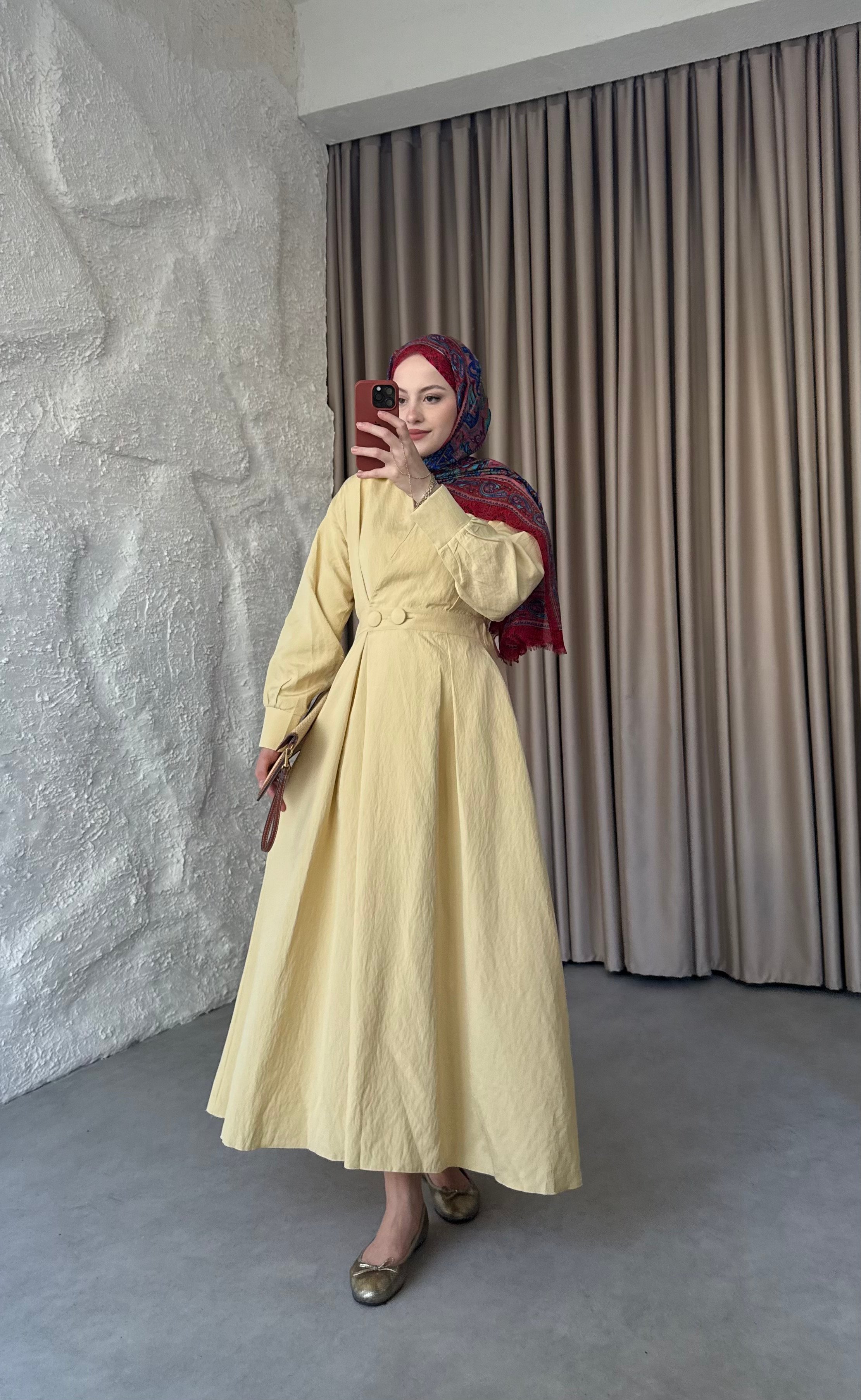 Stella Elbise - Sarı