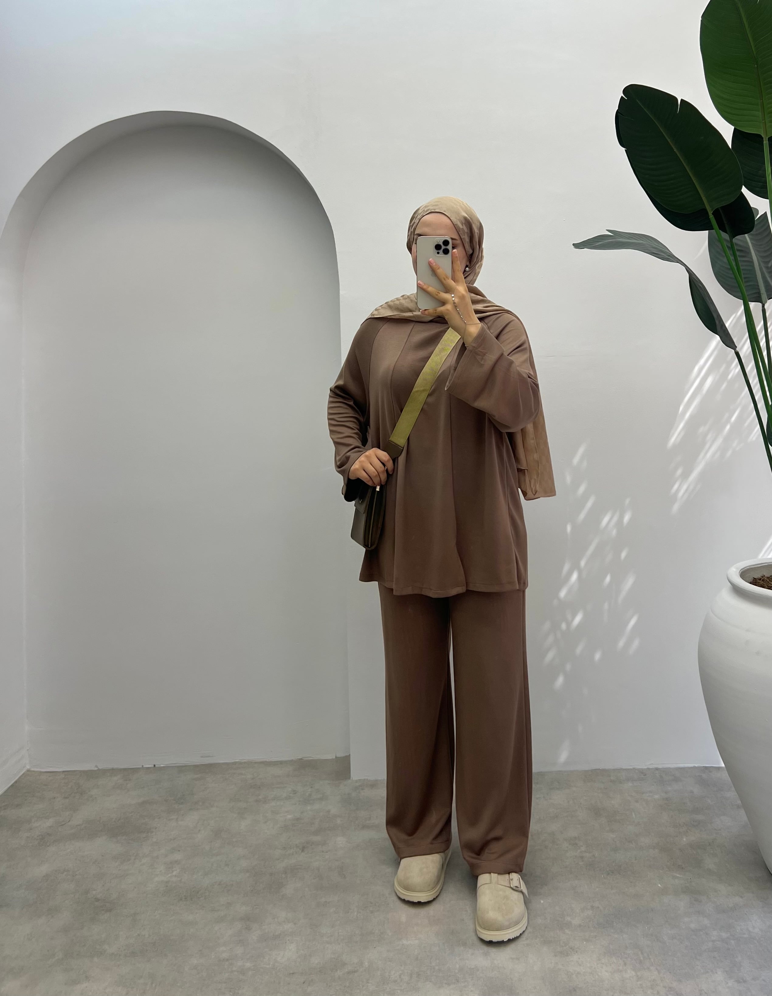 Bella Oysho Takım Vizon
