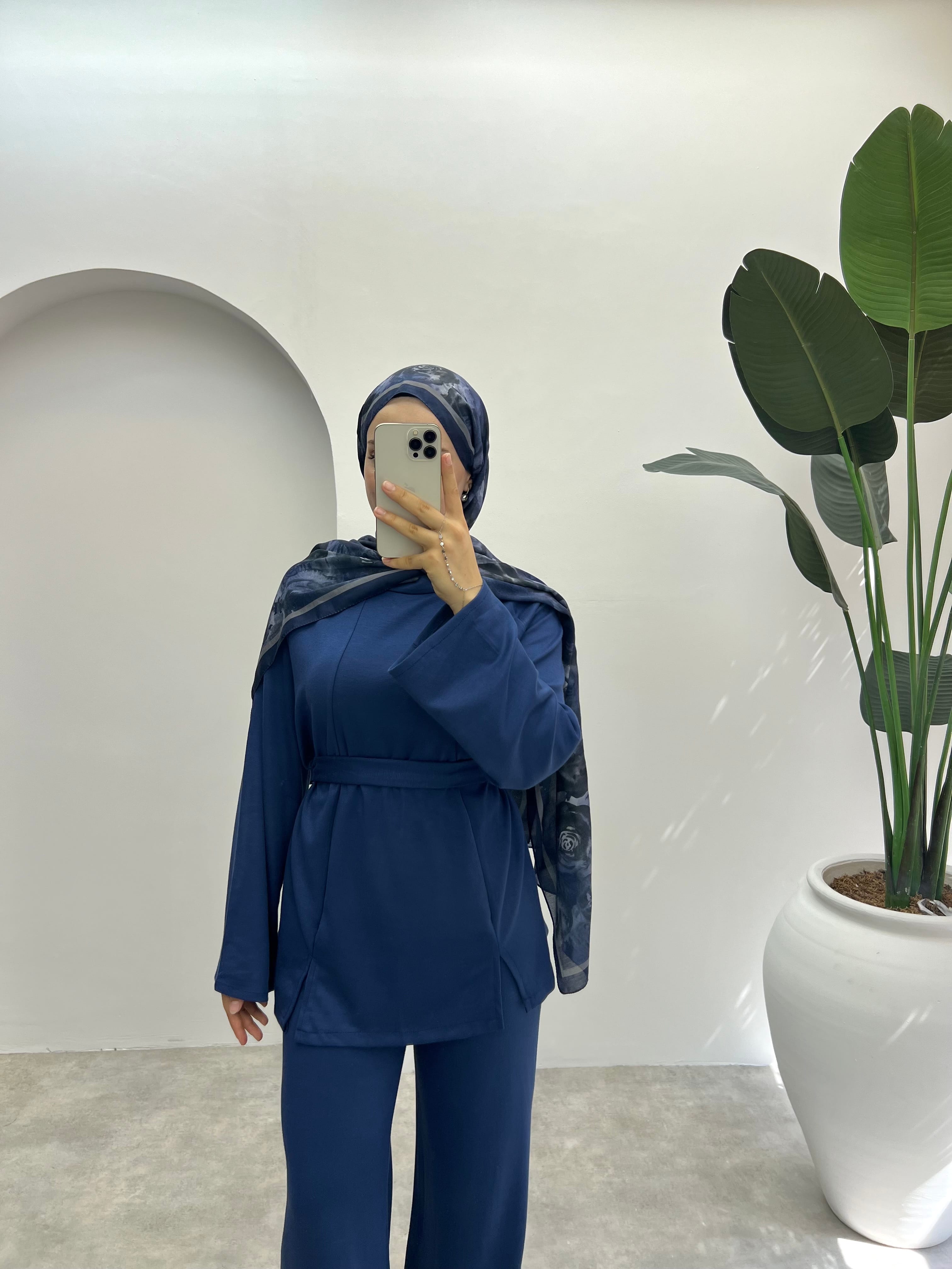 Bella Oysho Takım Lacivert 