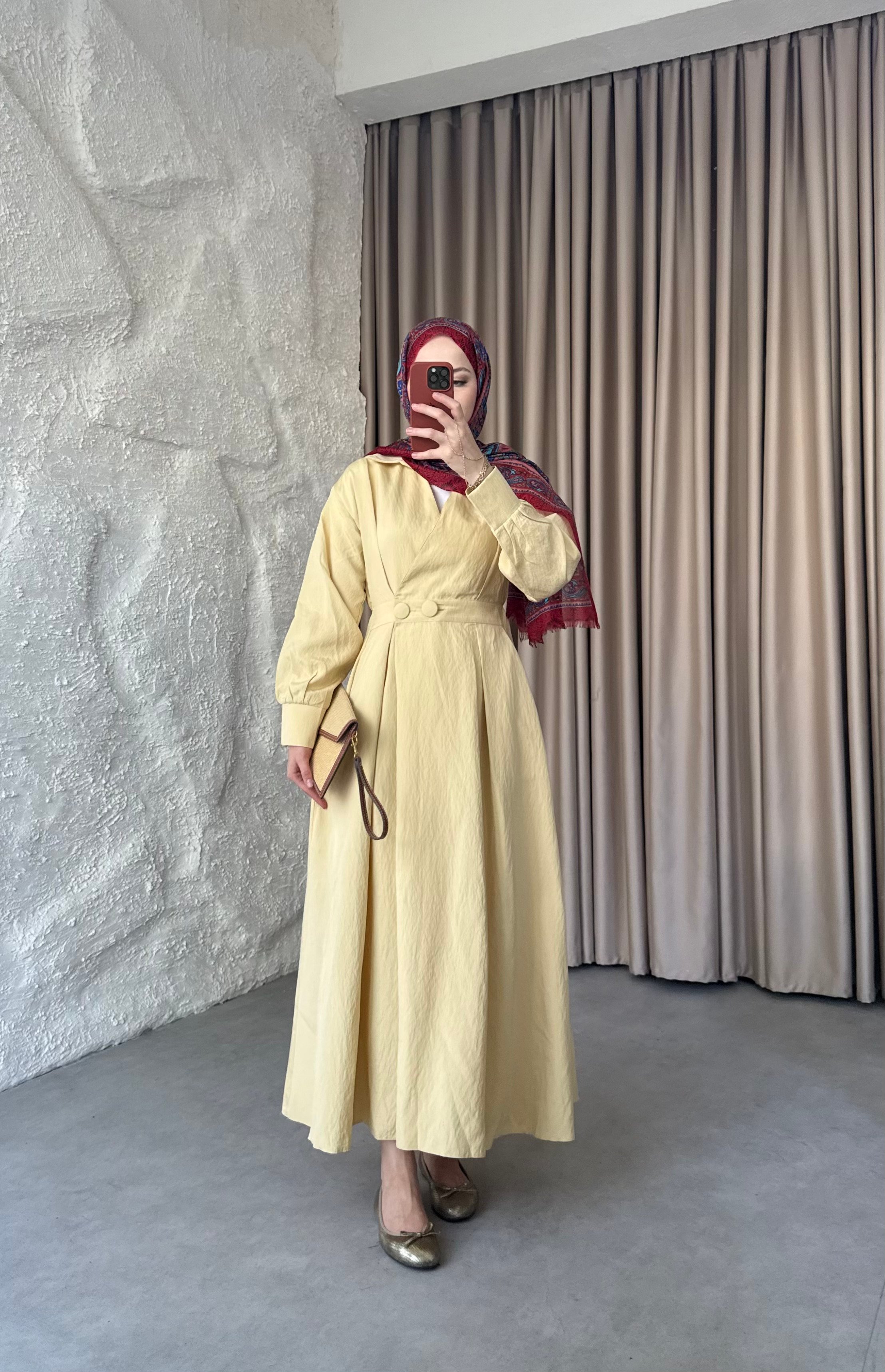 Stella Elbise - Sarı