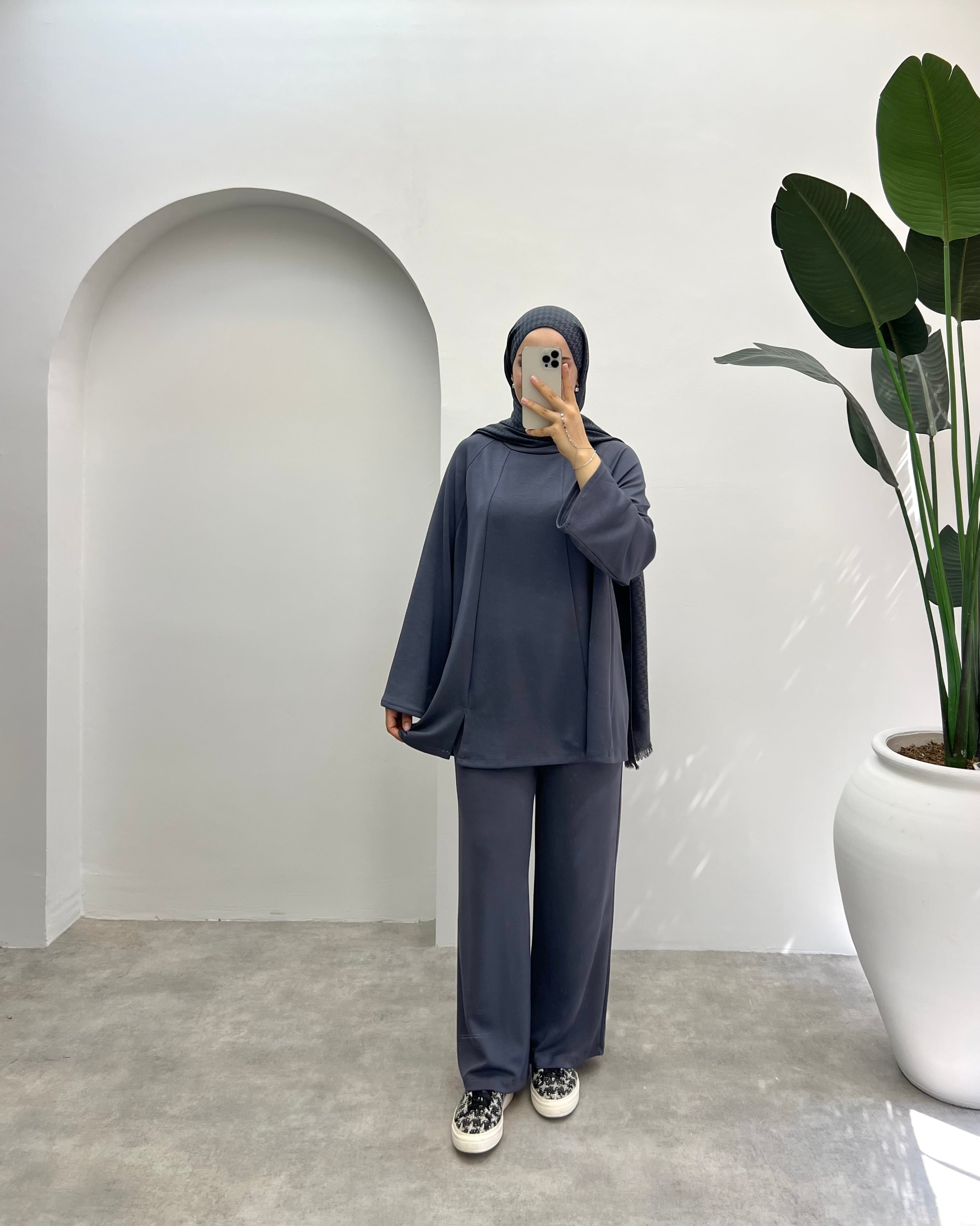 Bella Oysho Takım Antrasit