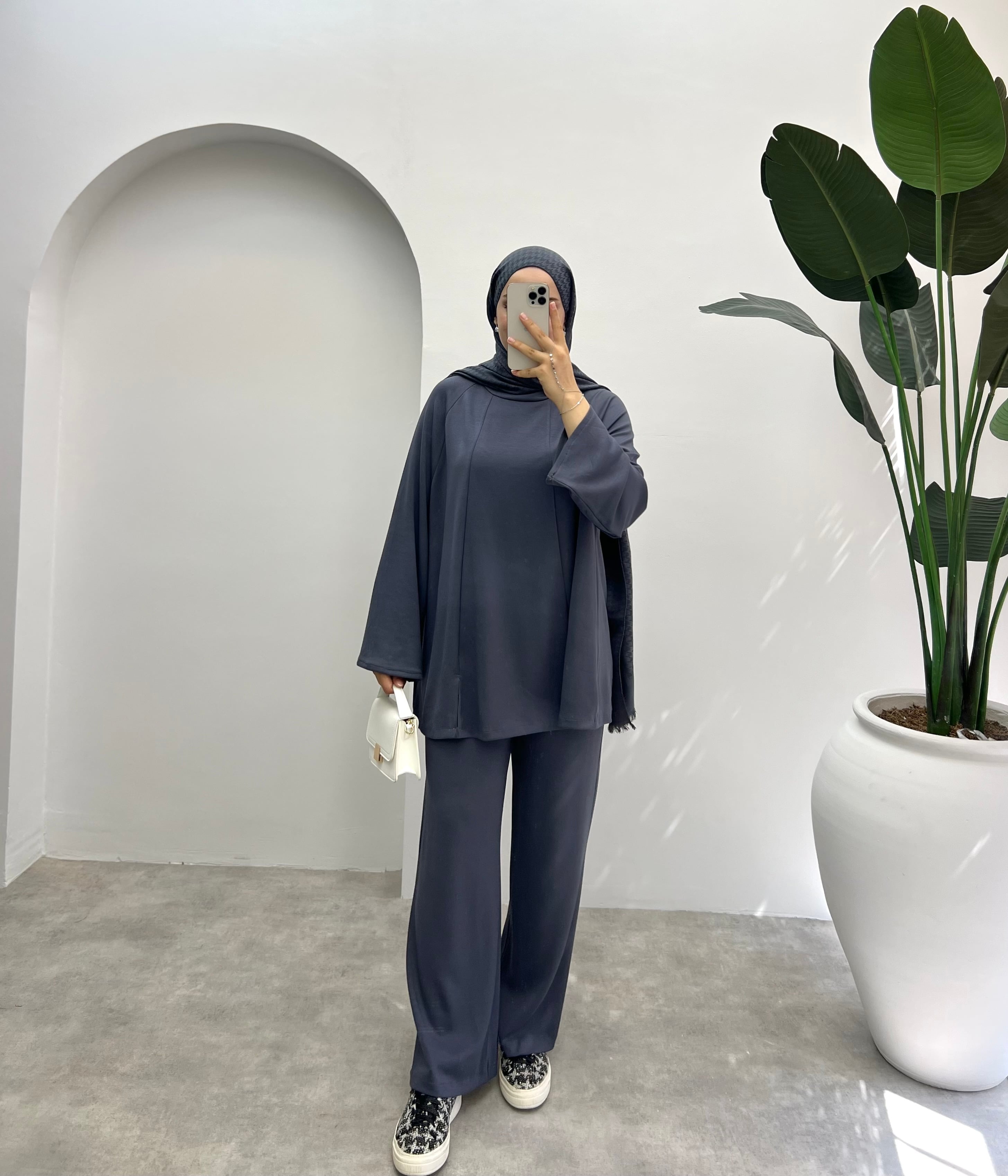 Bella Oysho Takım Antrasit