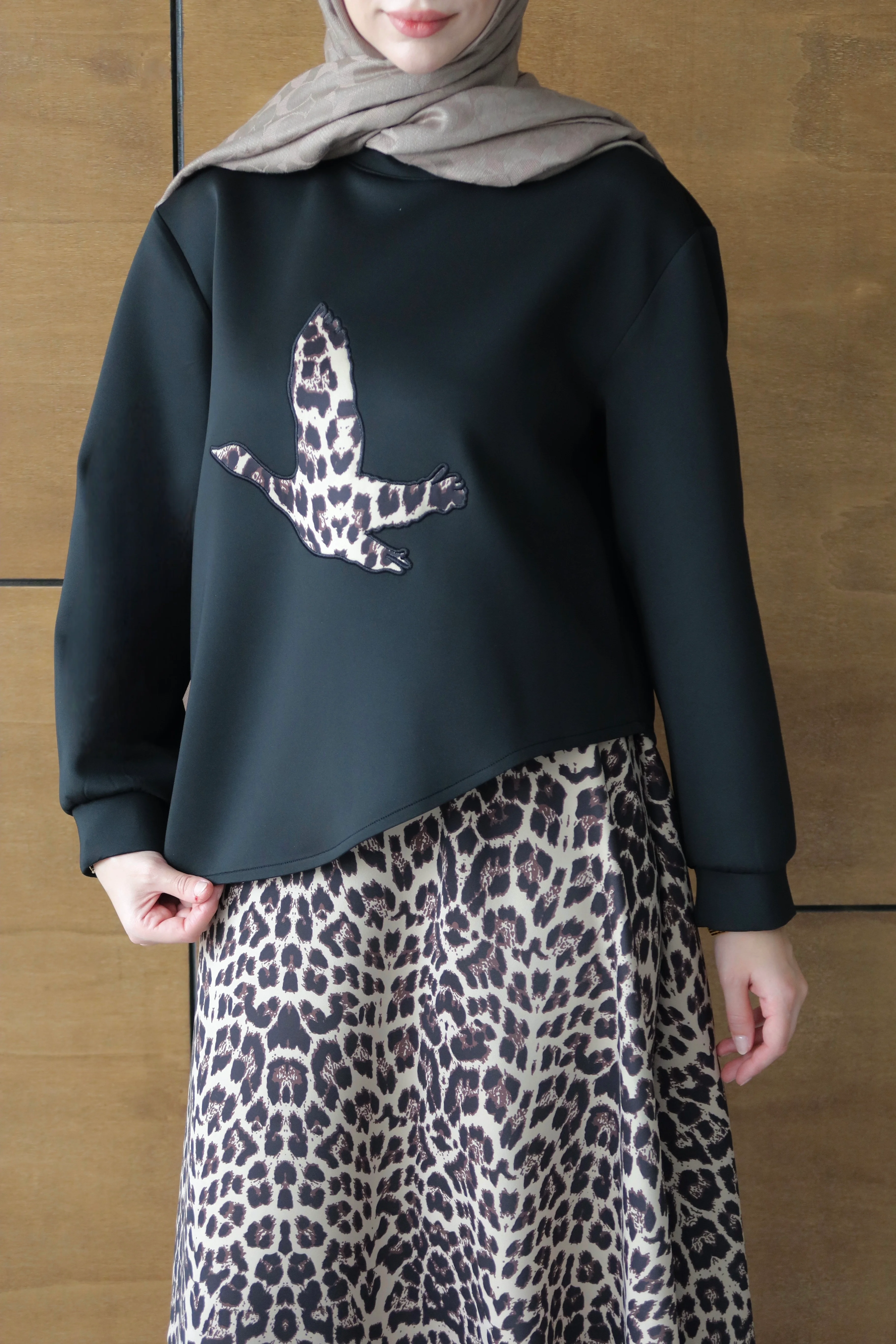 Emma Etekli Takım Siyah 