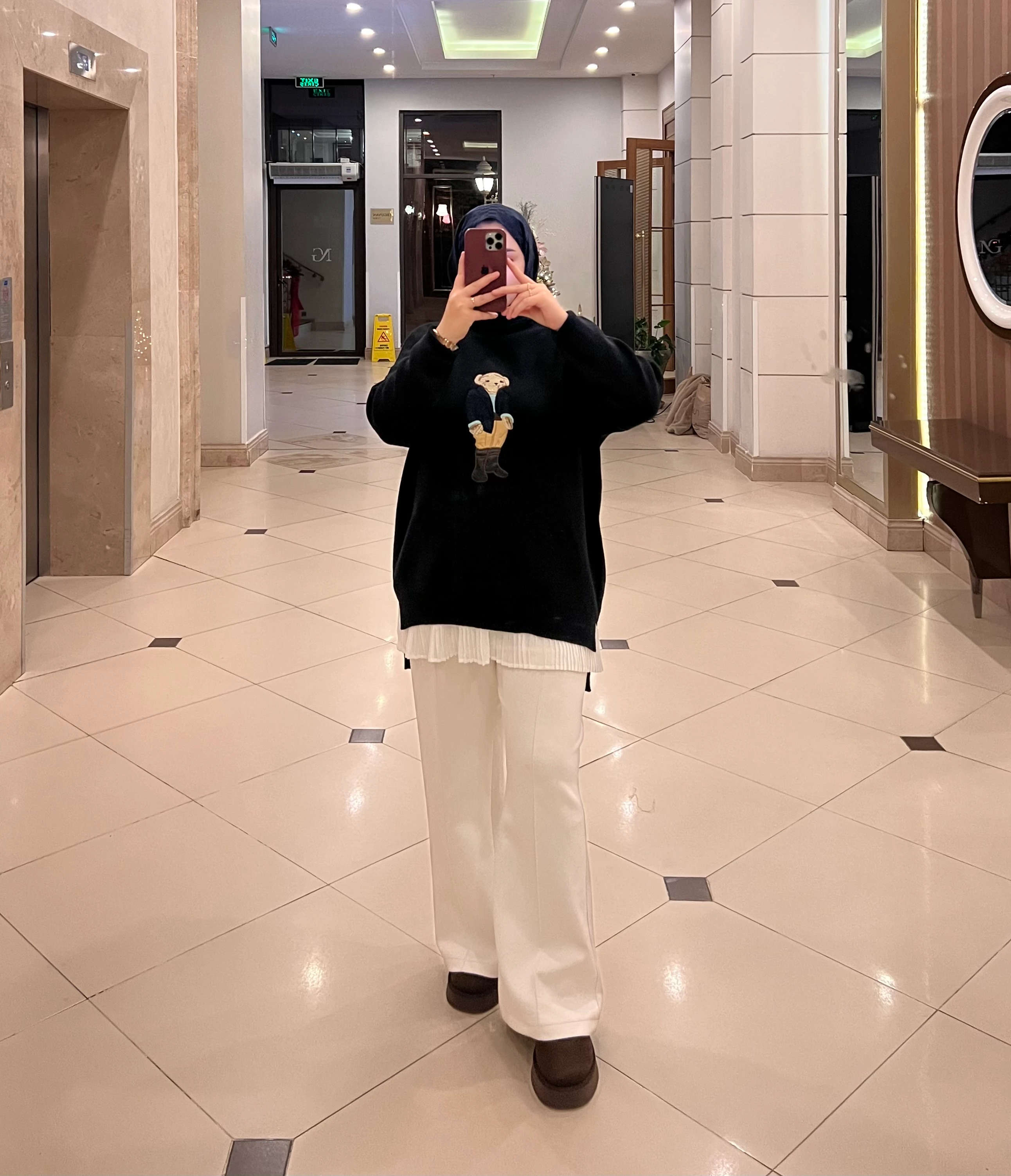 Mina Teddy Kazak Lacivert 