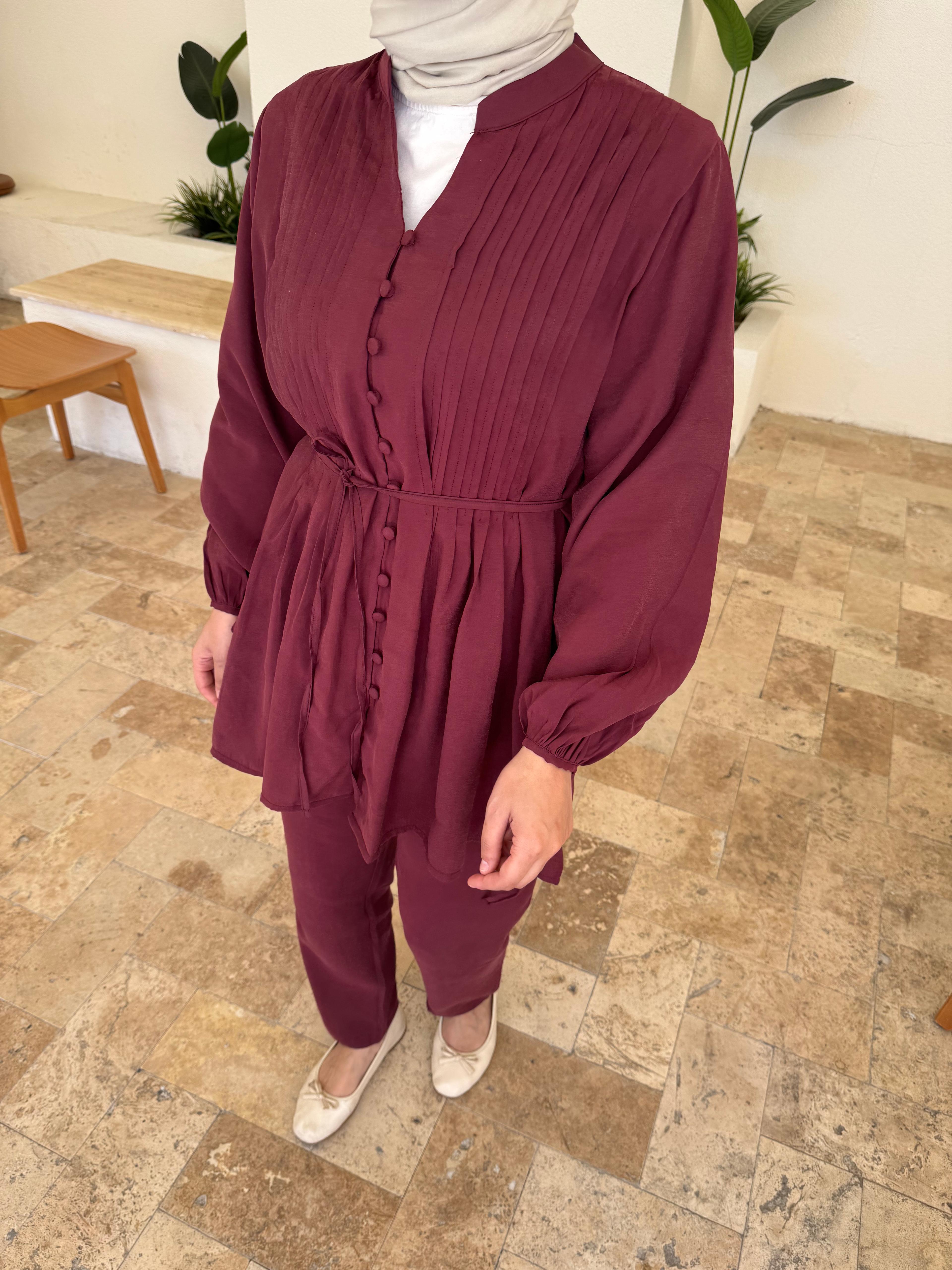 Boho Takım - Bordo