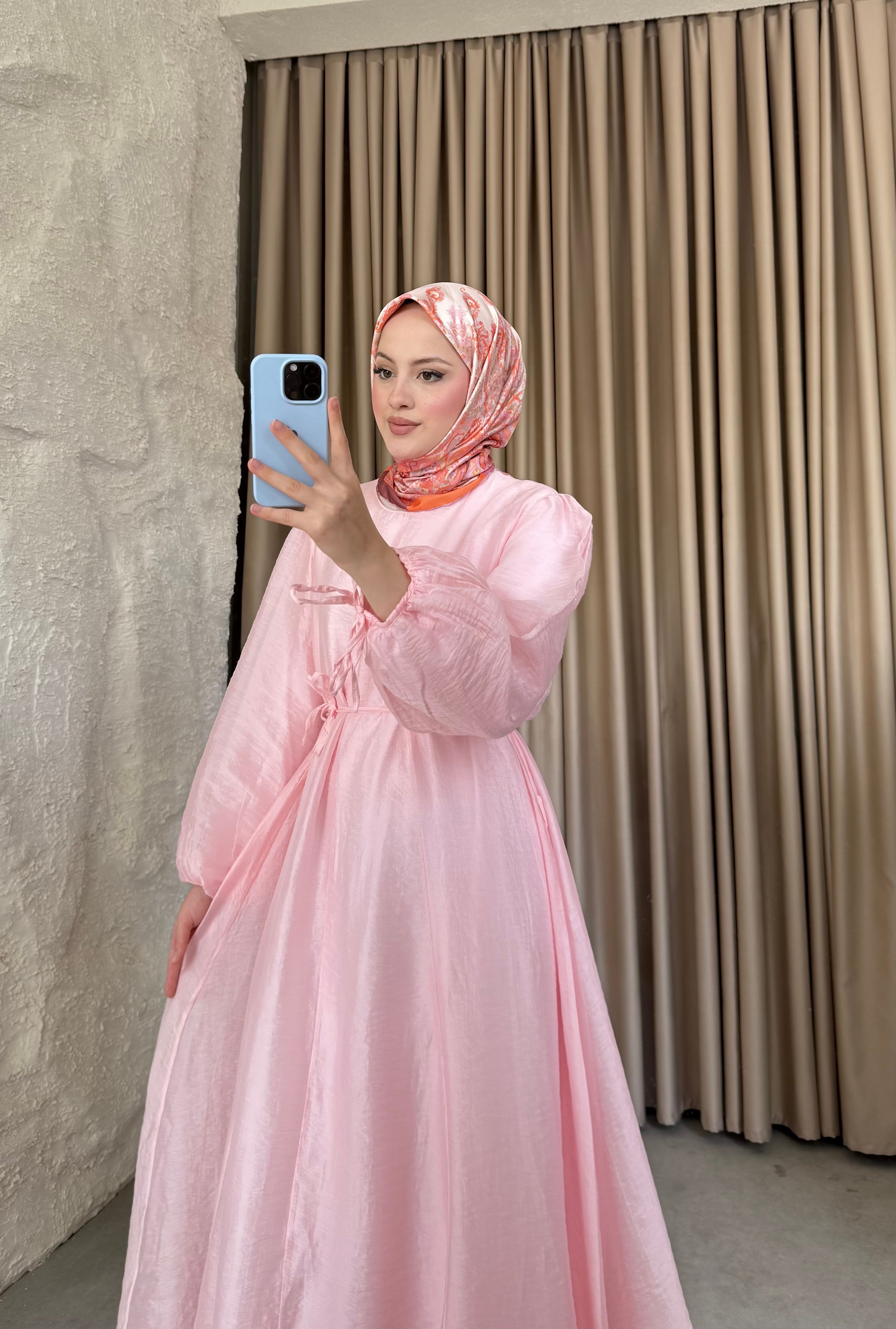 Paris Elbise Pembe