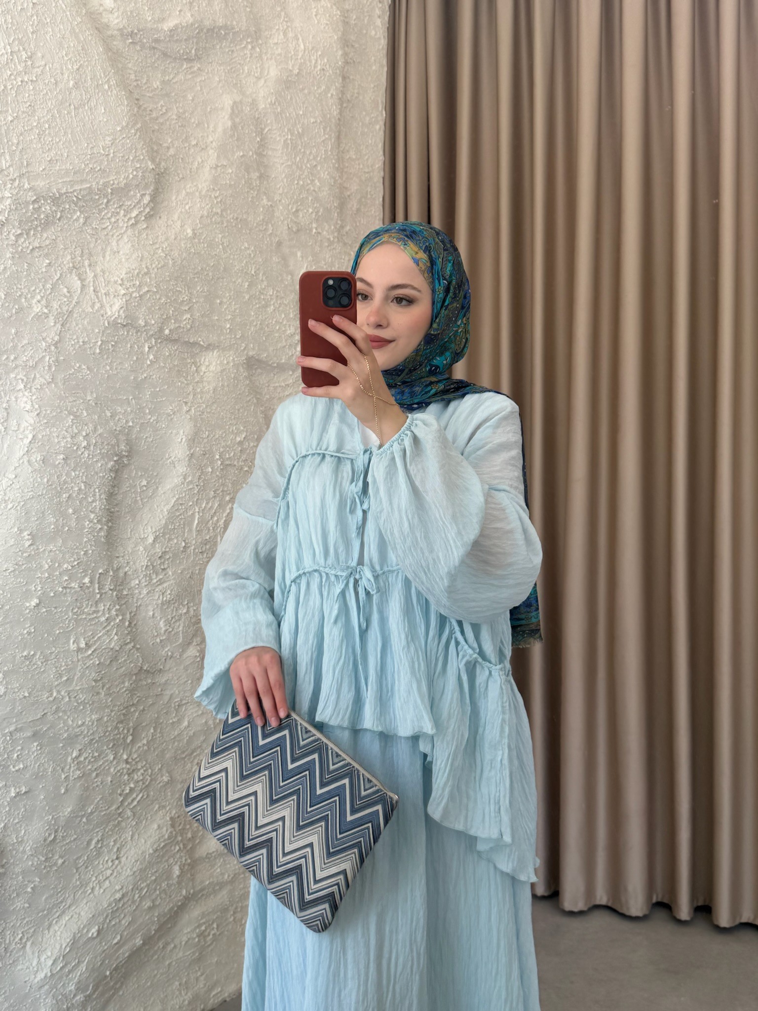 Pinterest Etekli Takım - Bebe Mavisi