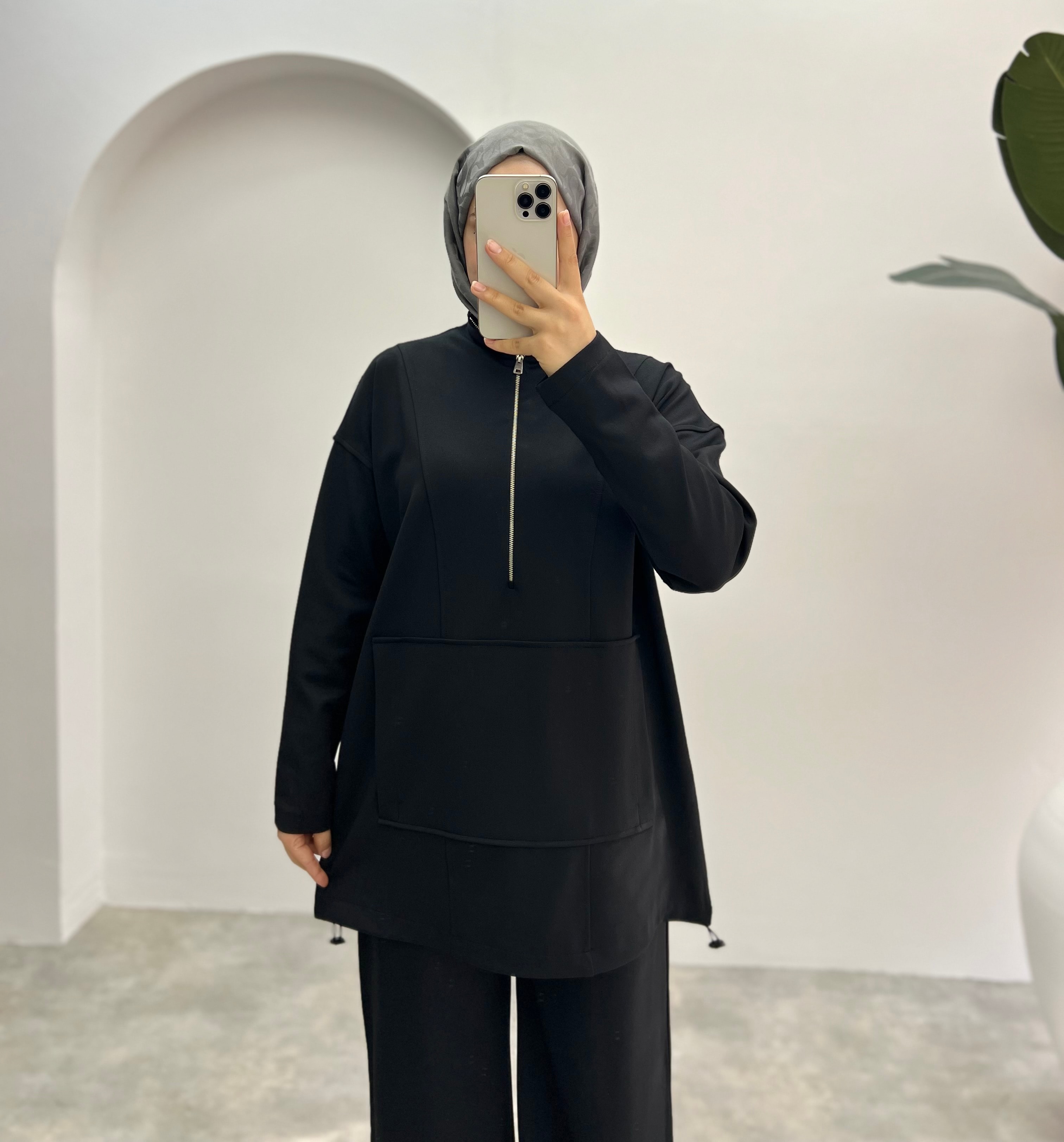 Oysh Premıum Pantolonlu Takım Siyah 