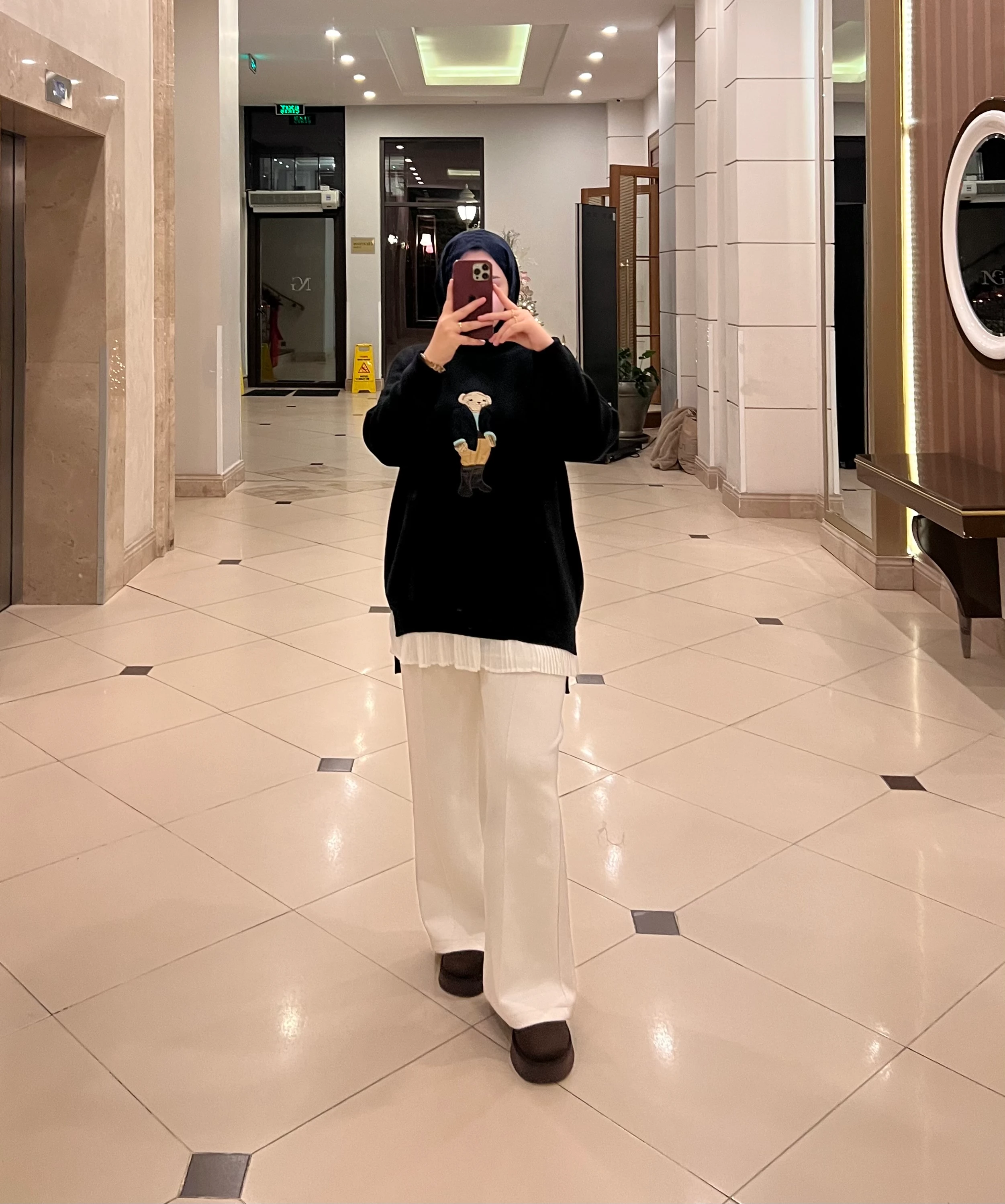 Mina Teddy Kazak Lacivert 