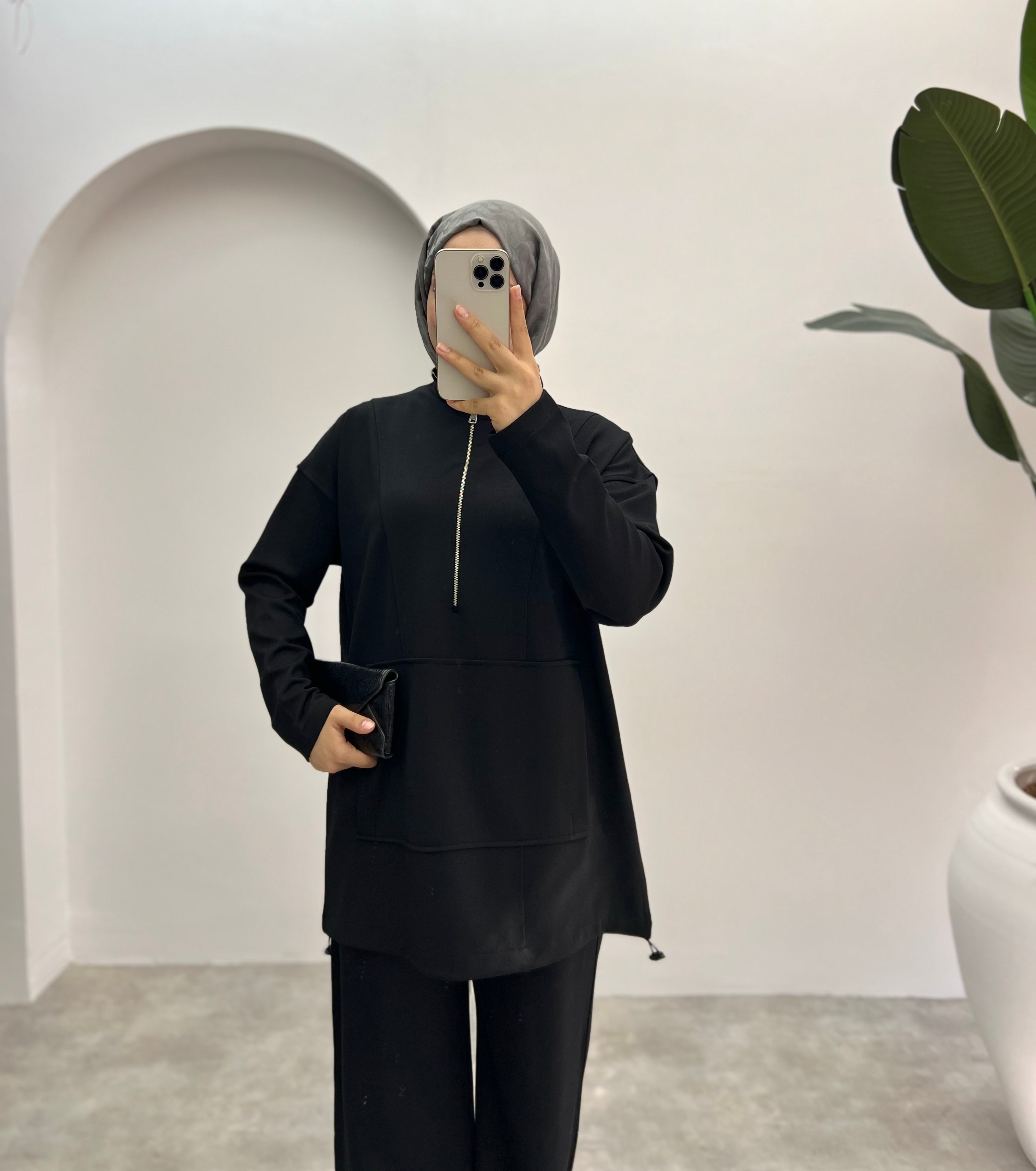 Oysh Premıum Pantolonlu Takım Siyah 