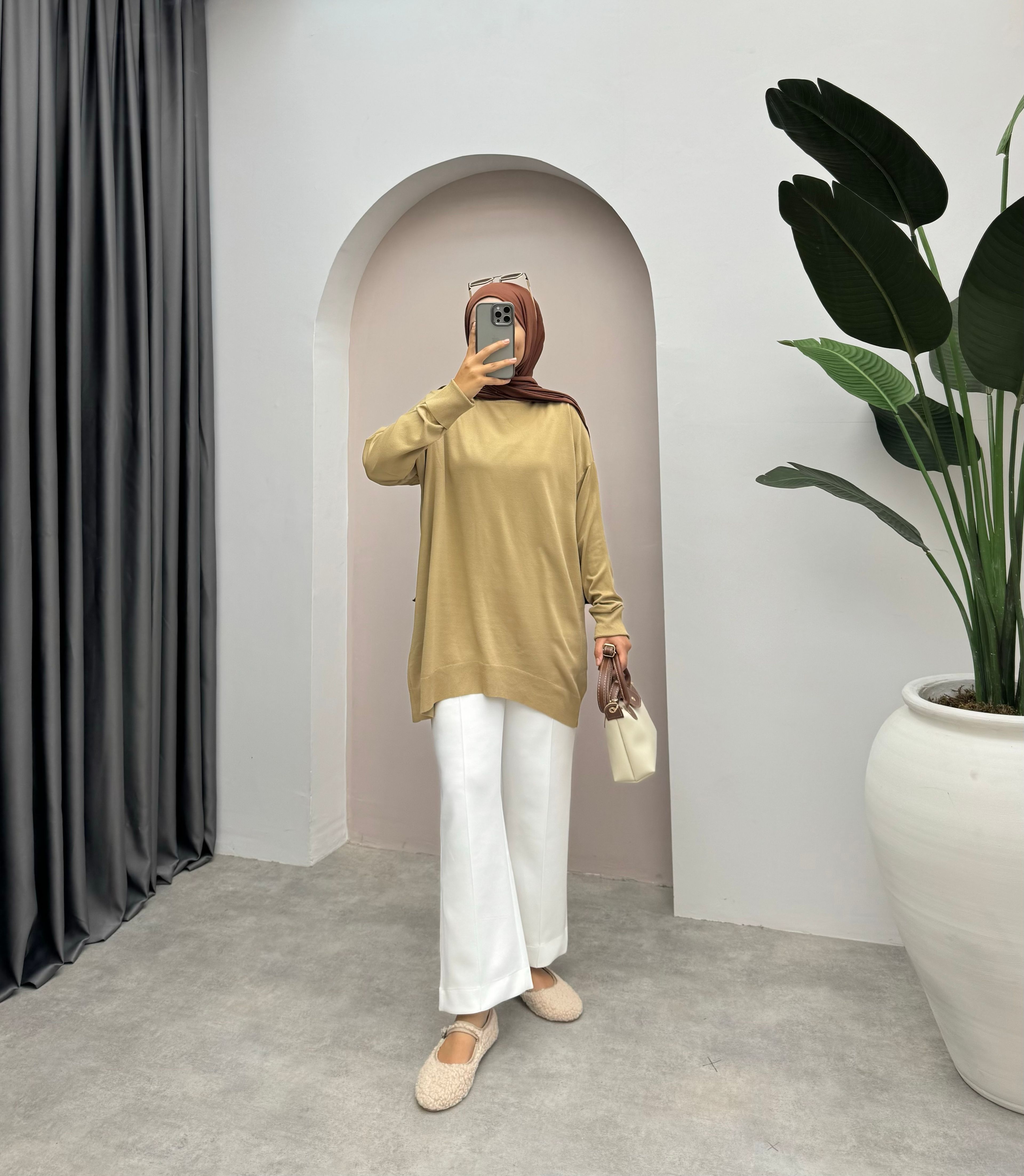 Merserize Tunik-Camel