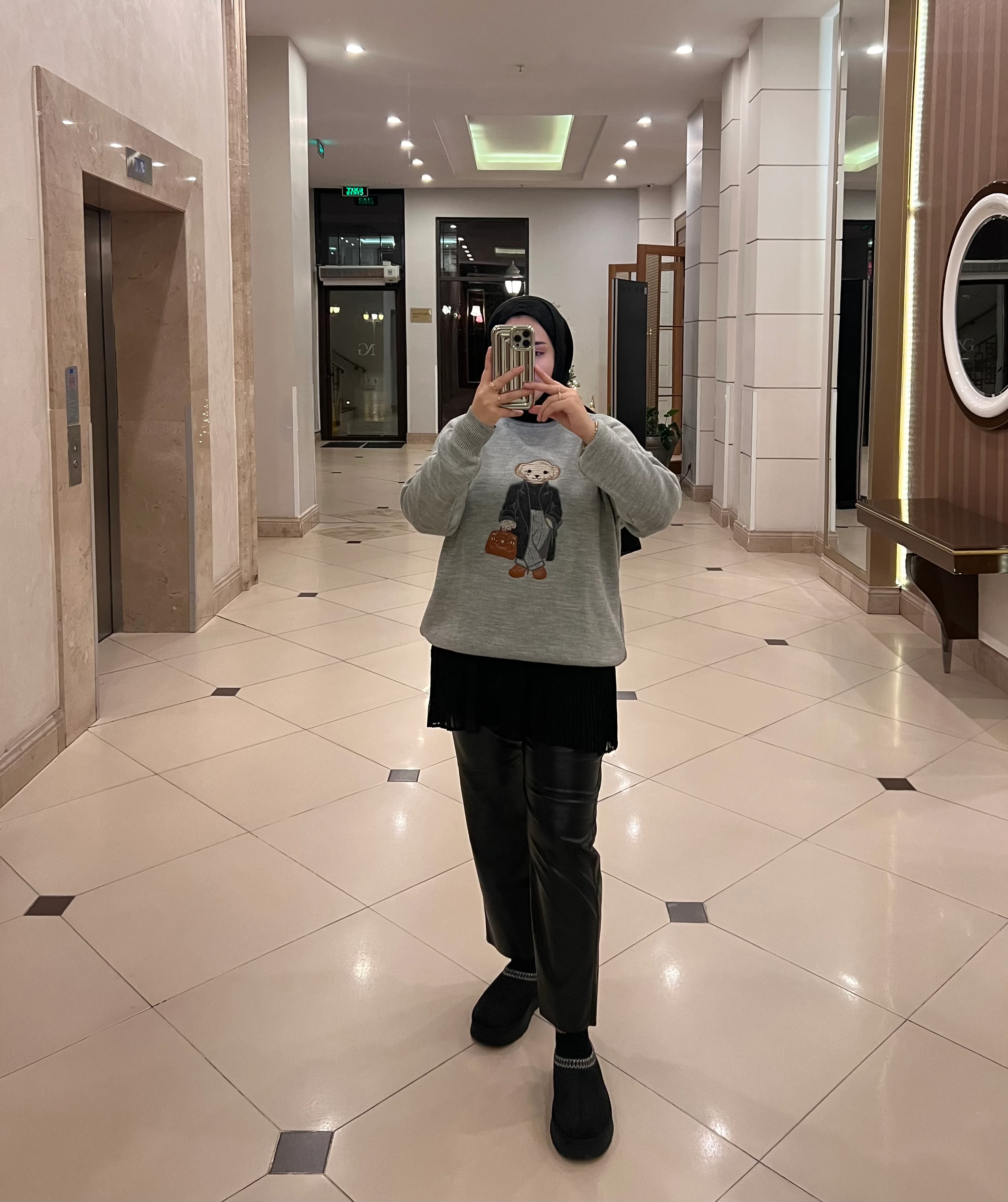 Mina Teddy Kazak Antrasit