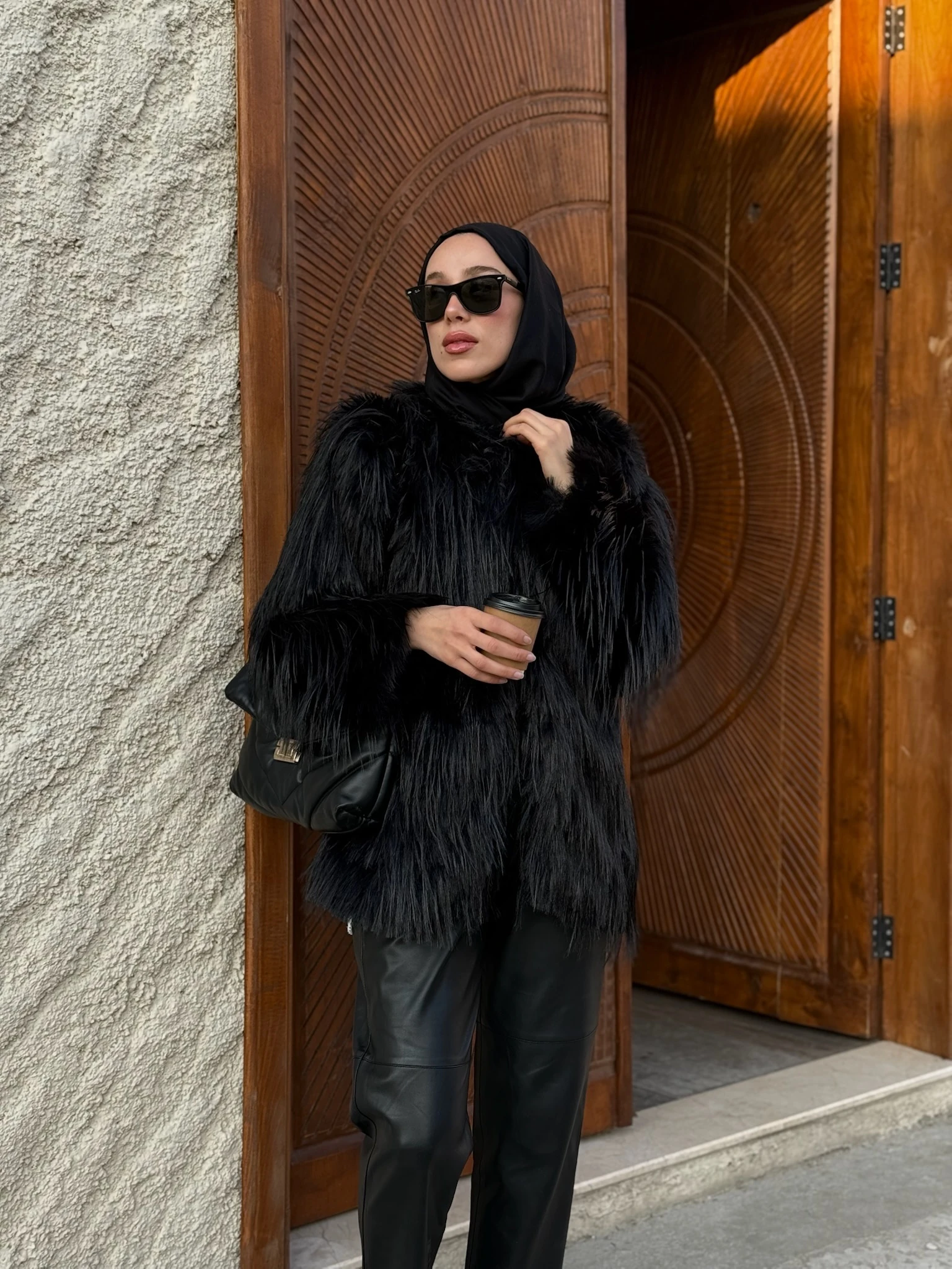 Isa Kürk Premıum Celet Siyah