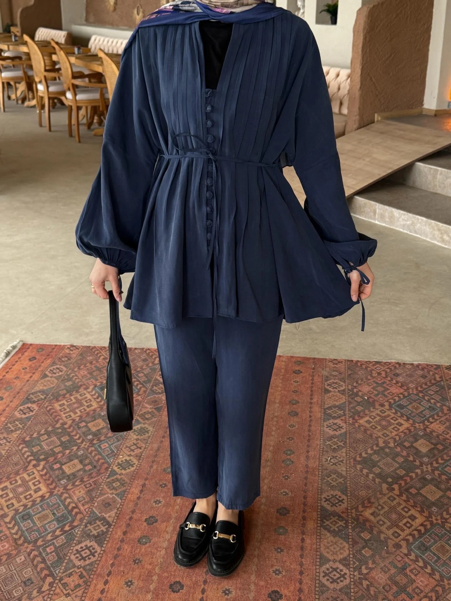 Boho Takım - Lacivert