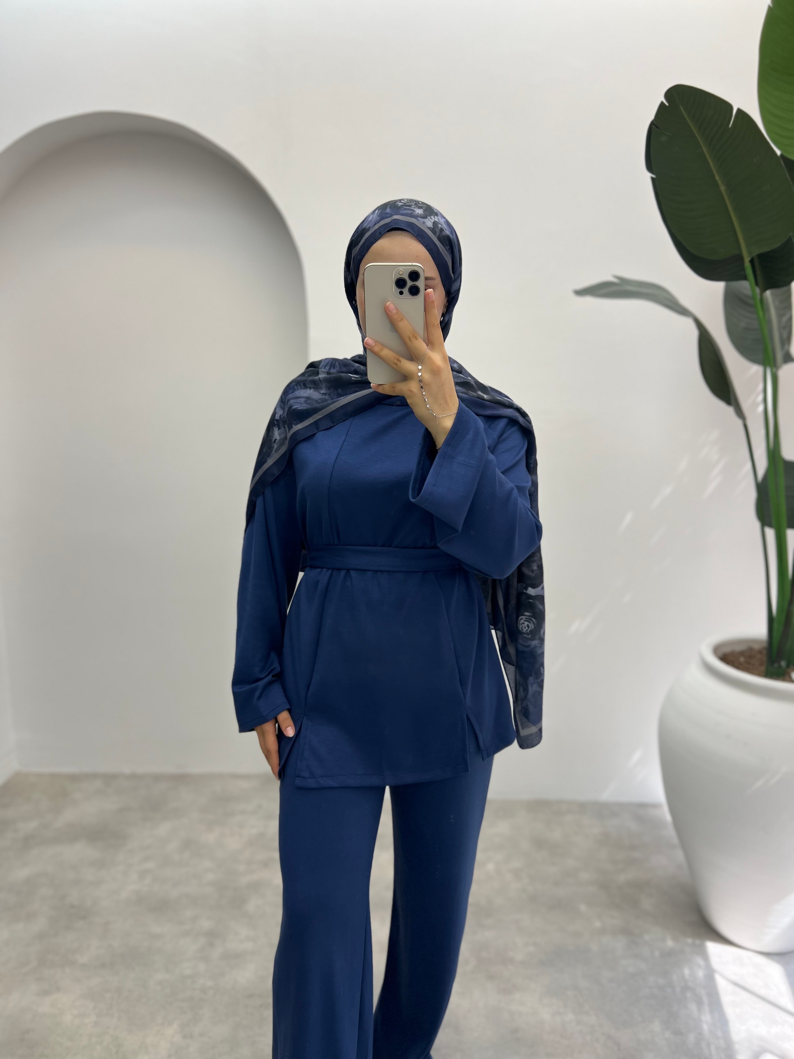 Bella Oysho Takım Lacivert 