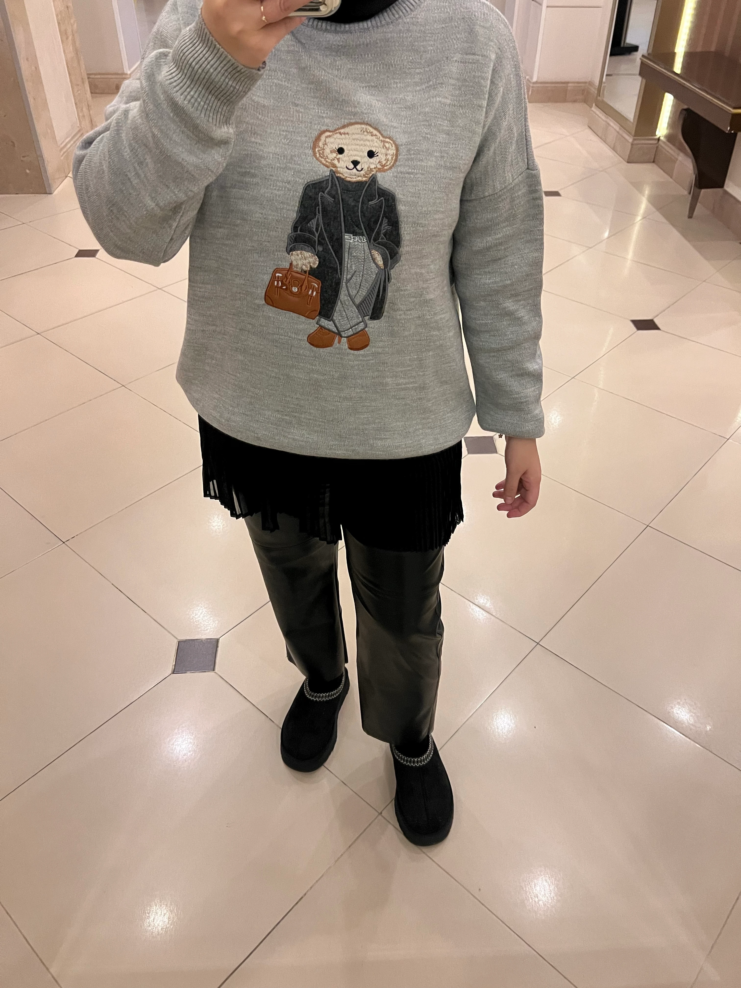 Mina Teddy Kazak Antrasit