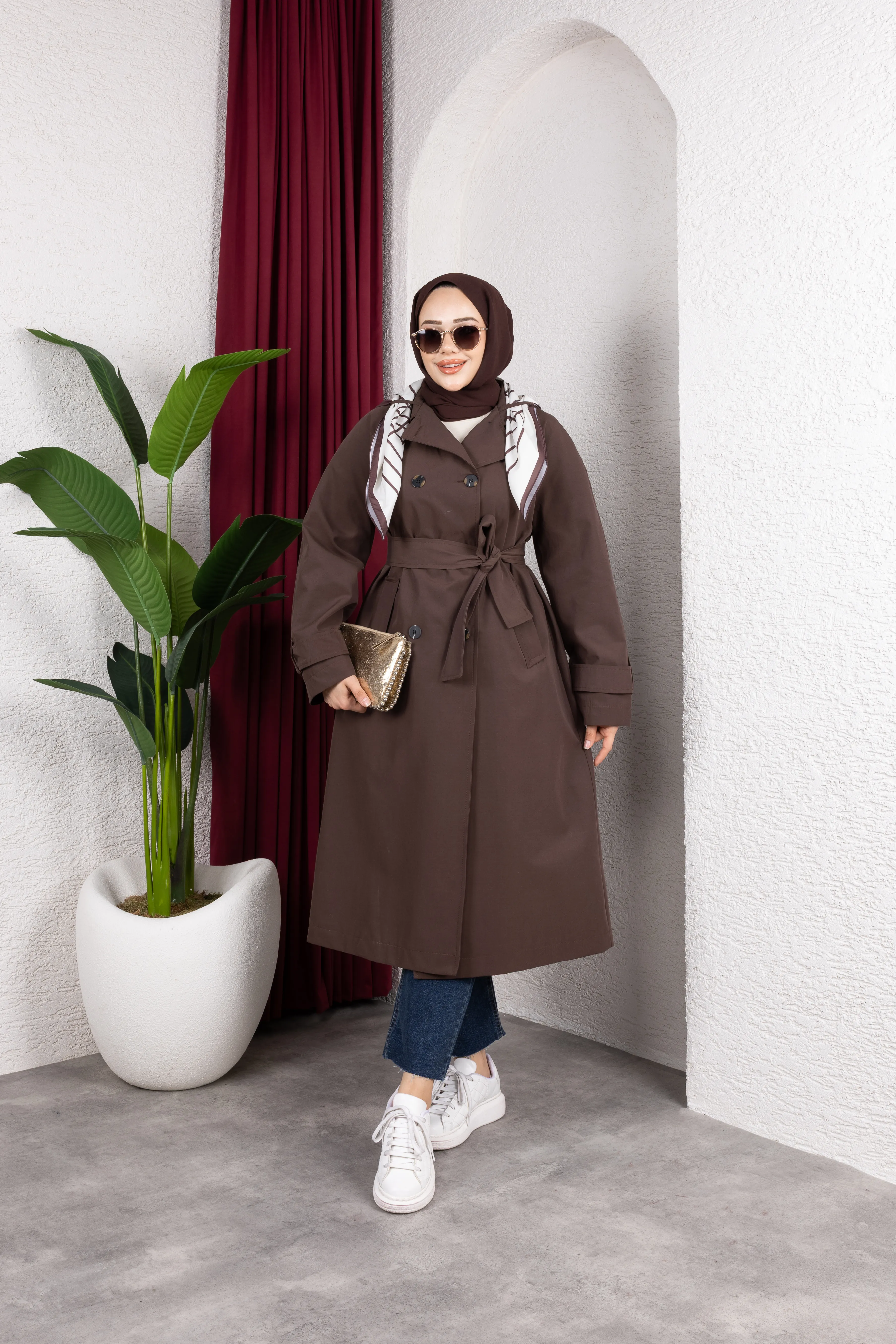 Brisa Trençkot Kahverengi 