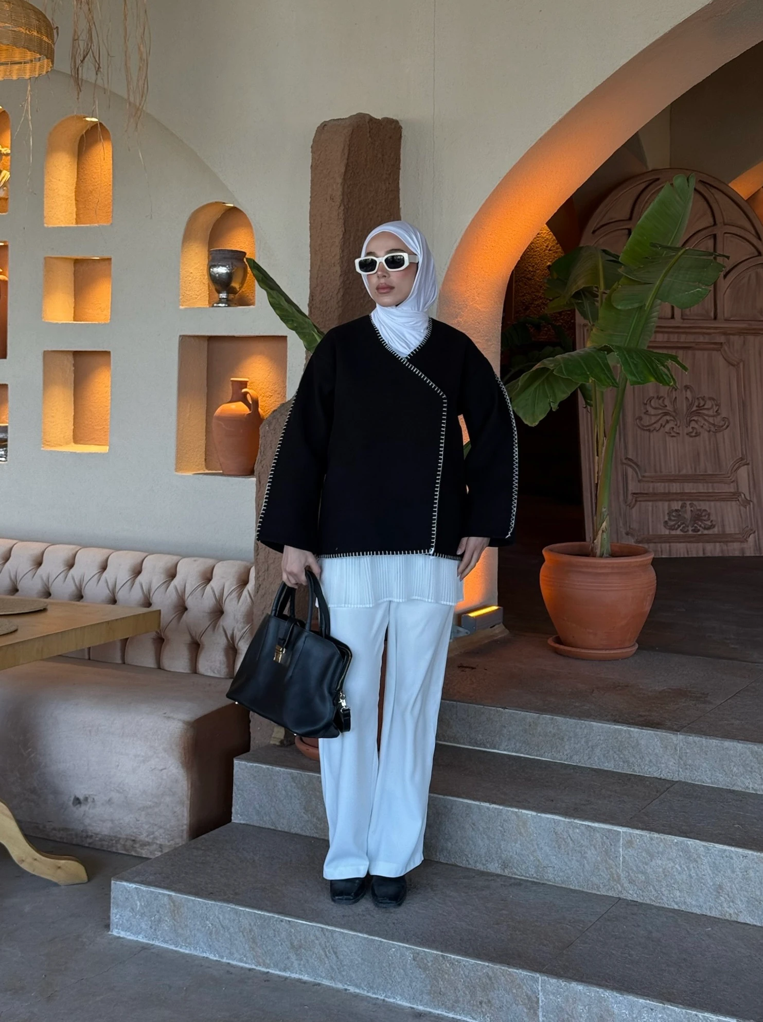 Premıum Dikişli Kaşe Ceket Siyah 